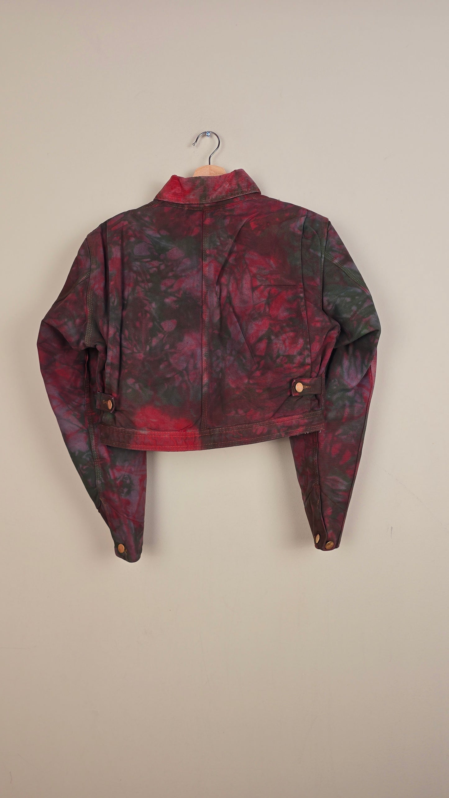 Vintage Carhartt X Detroit Cropped Jacket | Camo | Size XS | 098