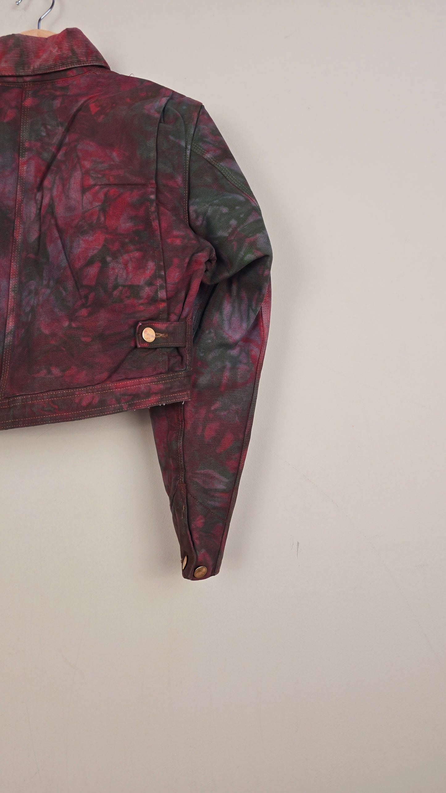 Vintage Carhartt X Detroit Cropped Jacket | Camo | Size XS | 098