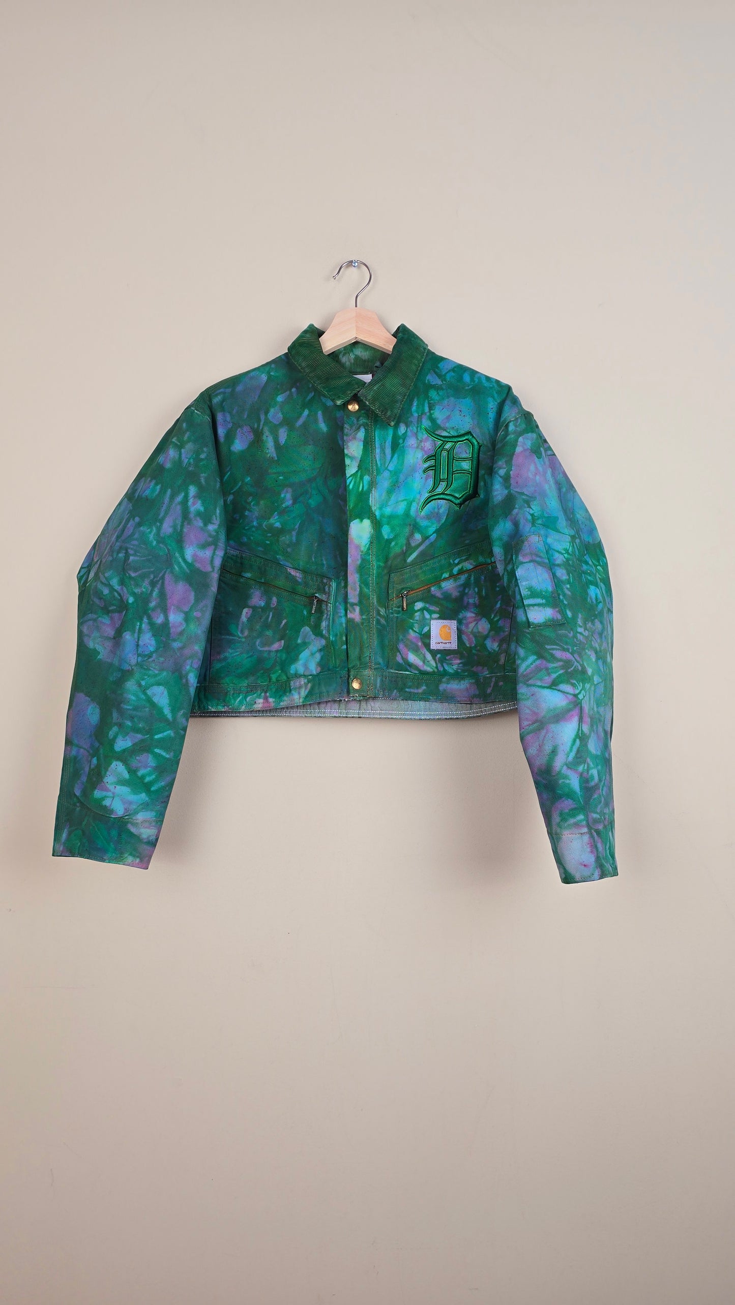 Vintage Carhartt X Detroit Cropped Jacket | Camo | Size M | 101
