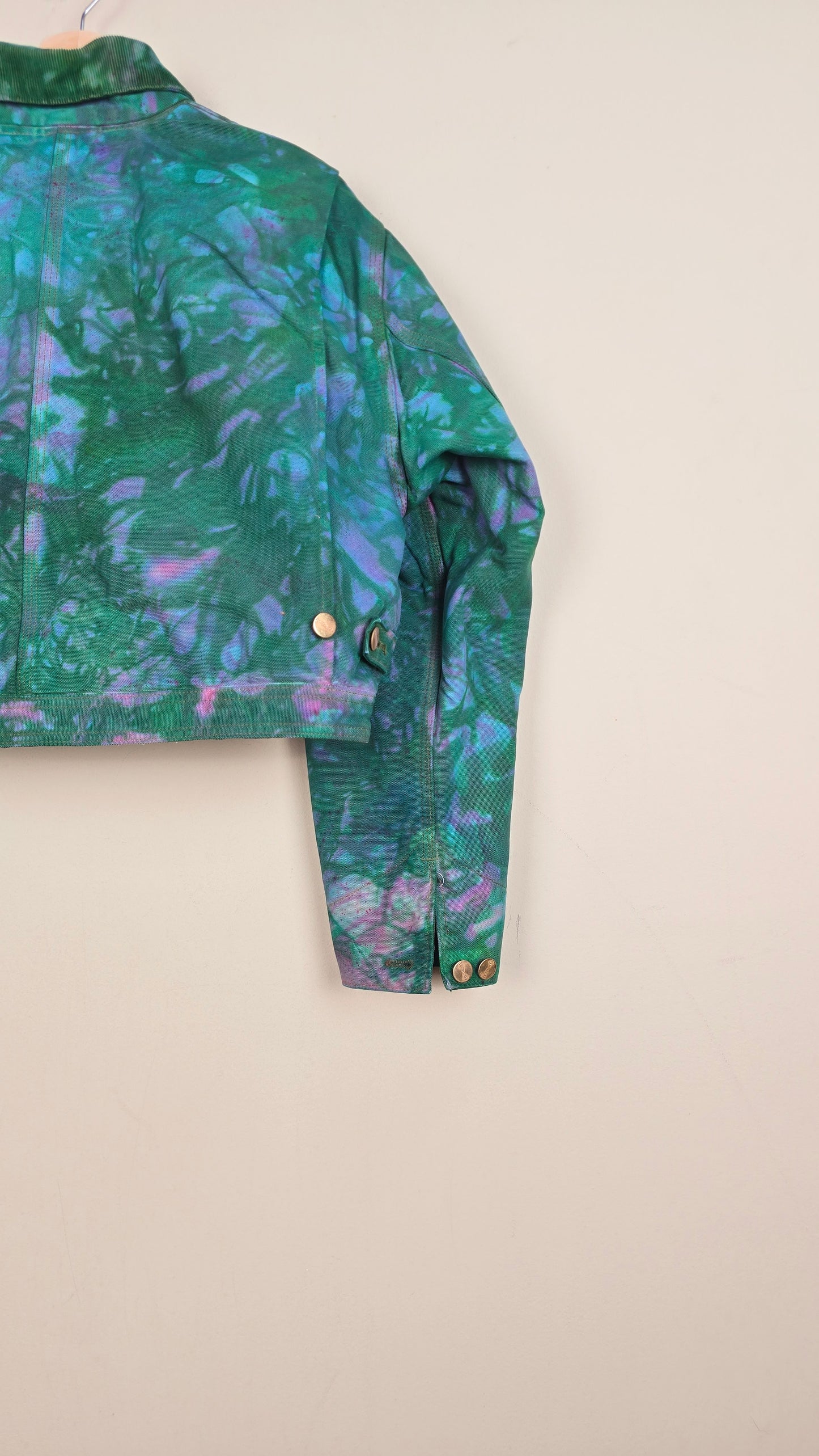 Vintage Carhartt X Detroit Cropped Jacket | Camo | Size M | 101