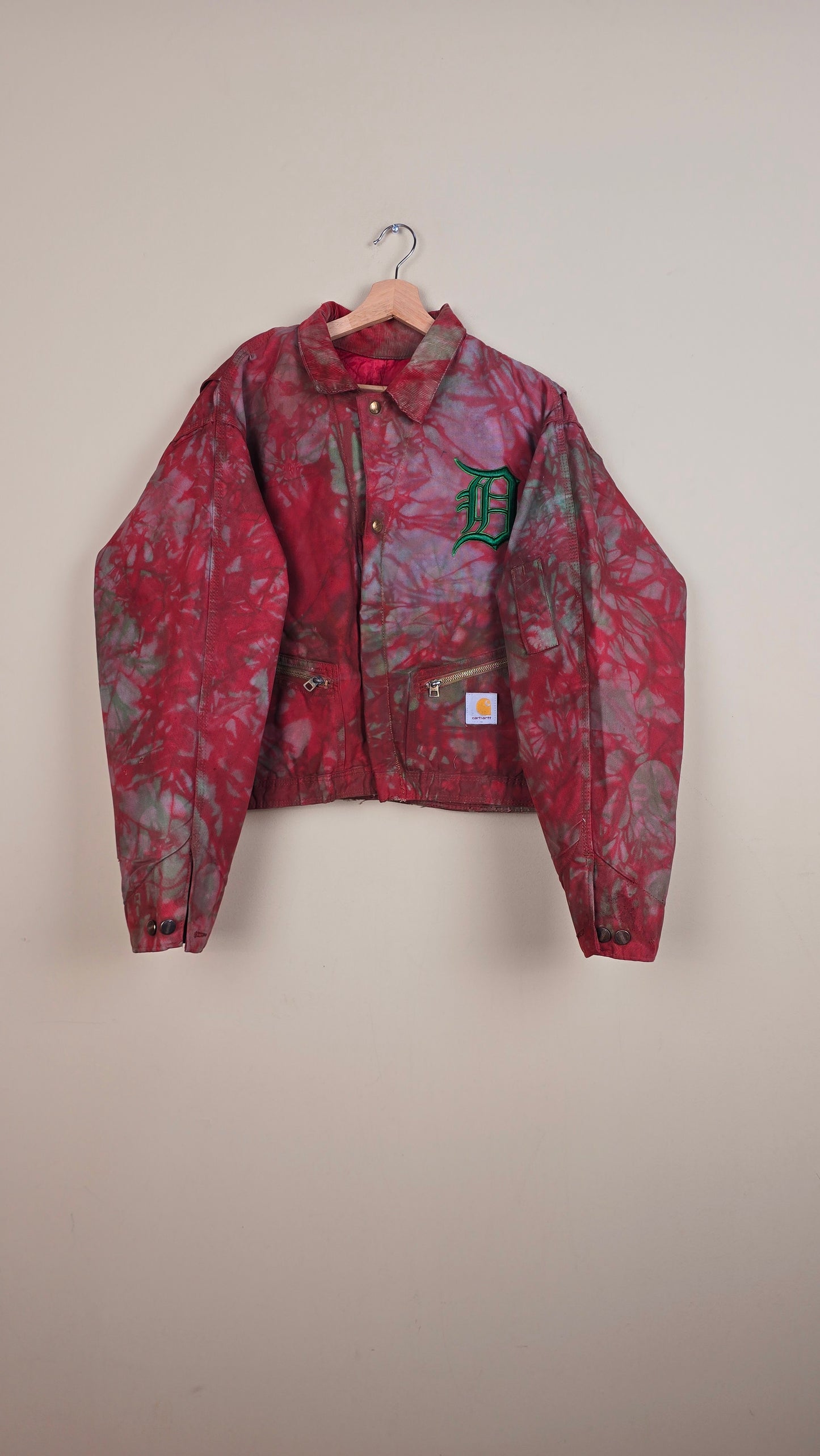 Vintage Carhartt X Detroit Cropped Jacket | Camo | Size XL | 106