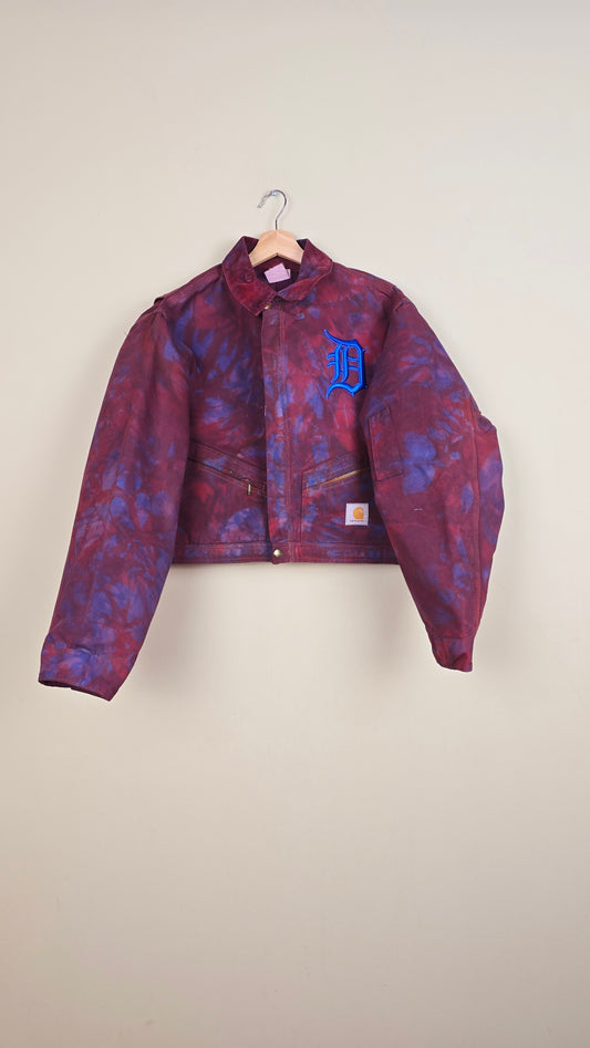 Vintage Carhartt X Detroit Cropped Jacket | Camo | Size L | 099