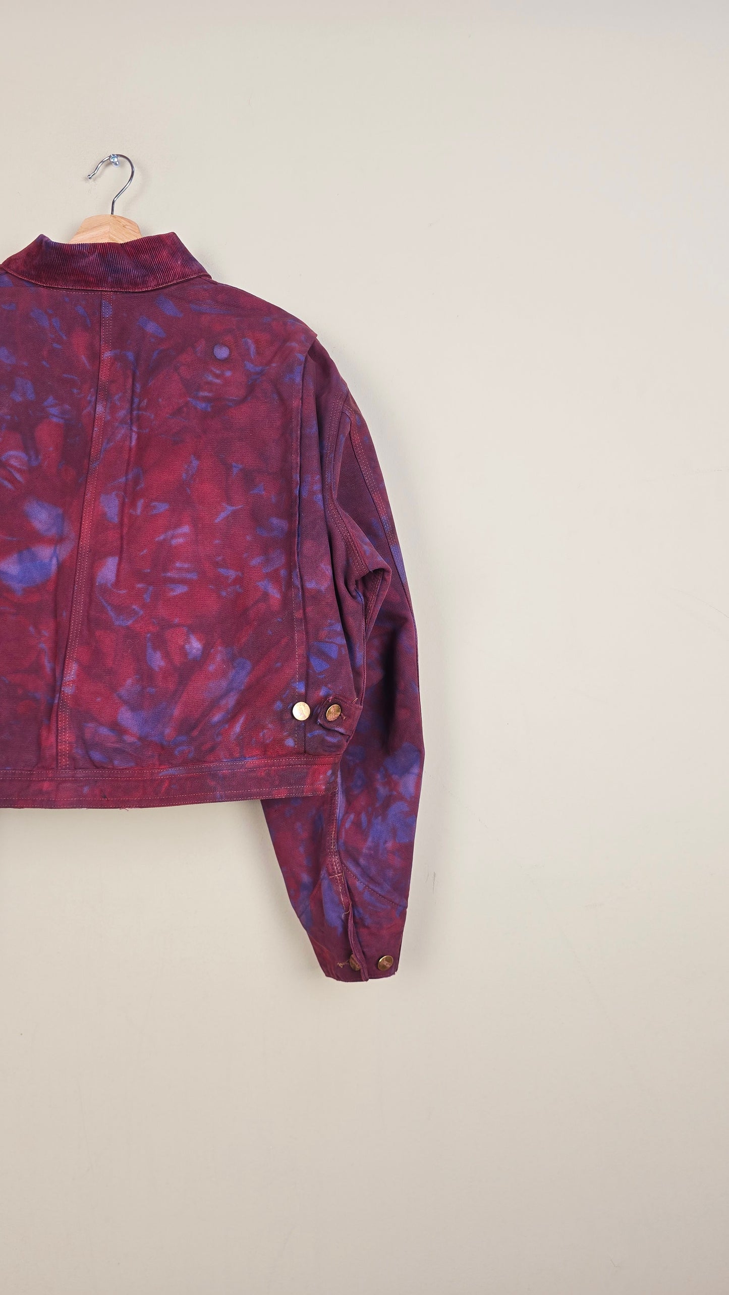 Vintage Carhartt X Detroit Cropped Jacket | Camo | Size L | 099
