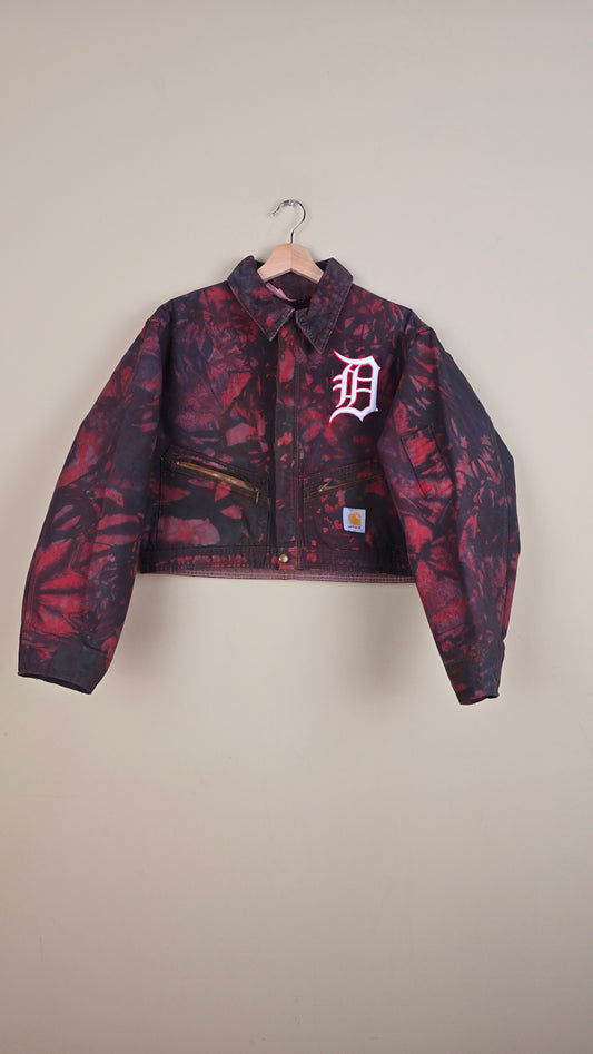 Vintage Carhartt X Detroit Cropped Jacket | Camo | Size M | 110