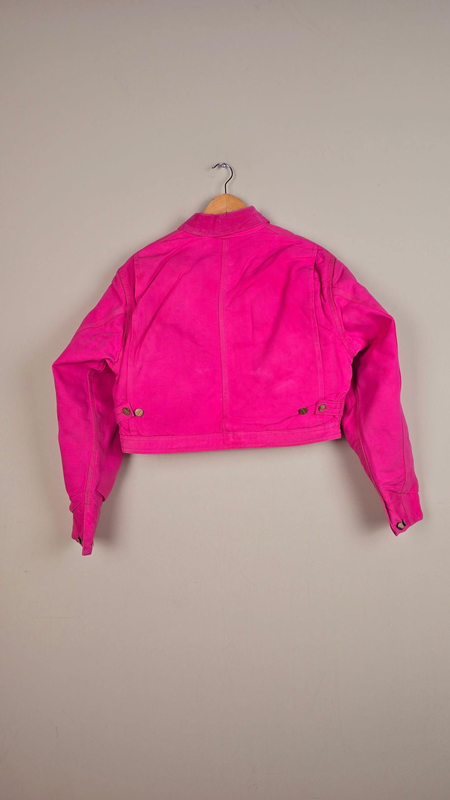 Vintage Carhartt X NY Yankees Cropped Jacket | Pink | Size S | 113