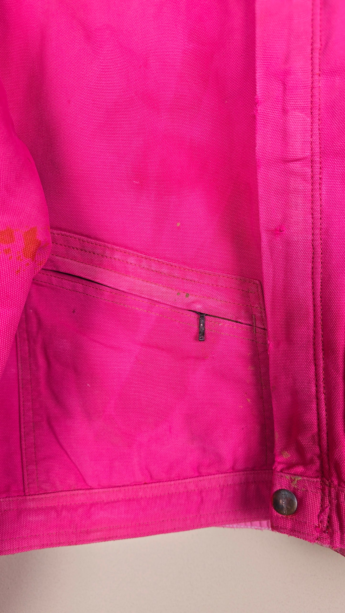 Vintage Carhartt X NY Yankees Cropped Jacket | Pink | Size S | 114