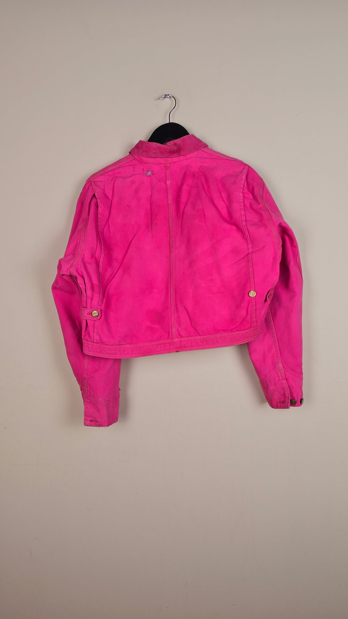 Vintage Carhartt X NY Yankees Cropped Jacket | Pink | Size S | 114