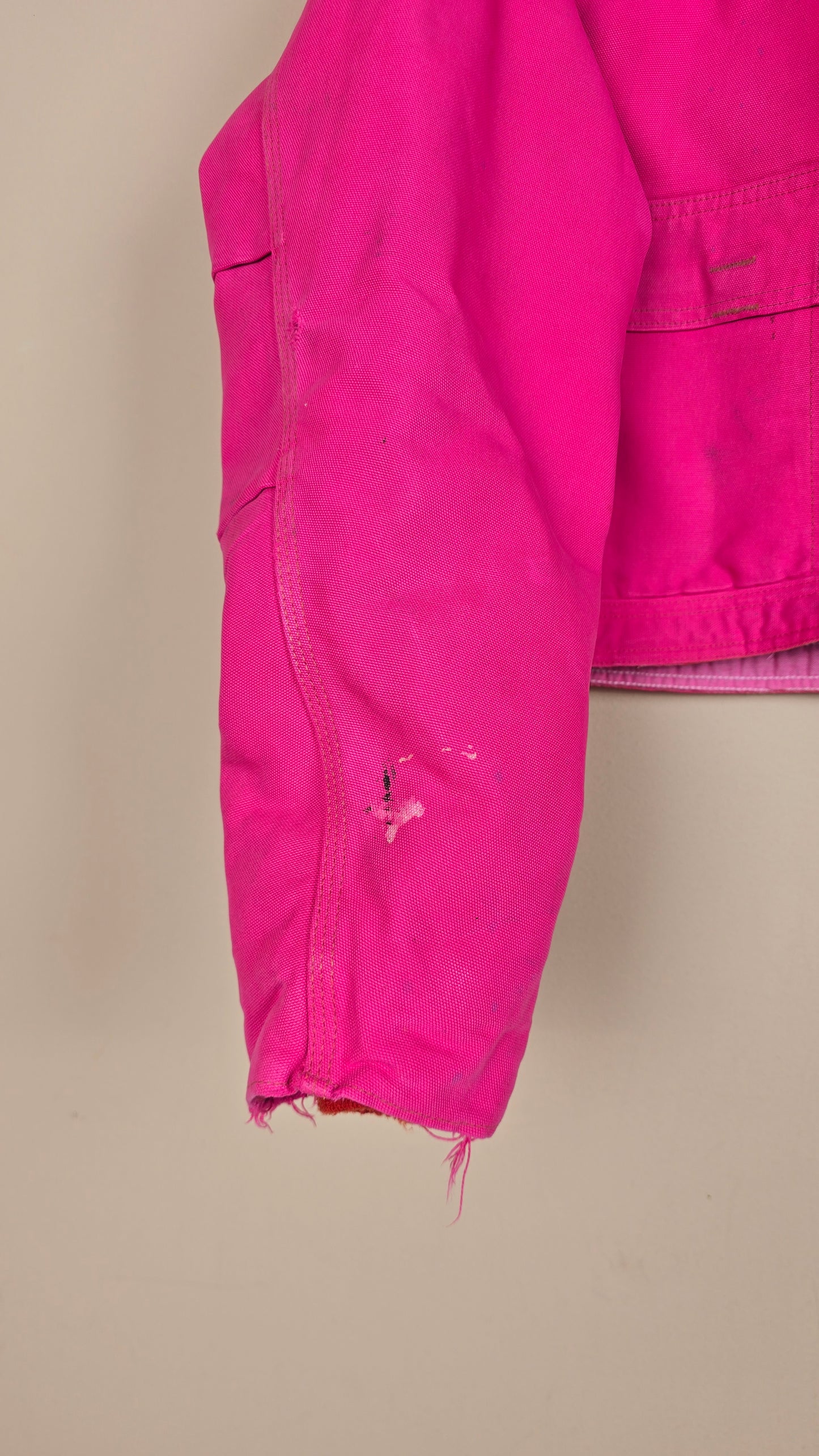 Vintage Carhartt X NY Yankees Cropped Jacket | Pink | Size M | 115