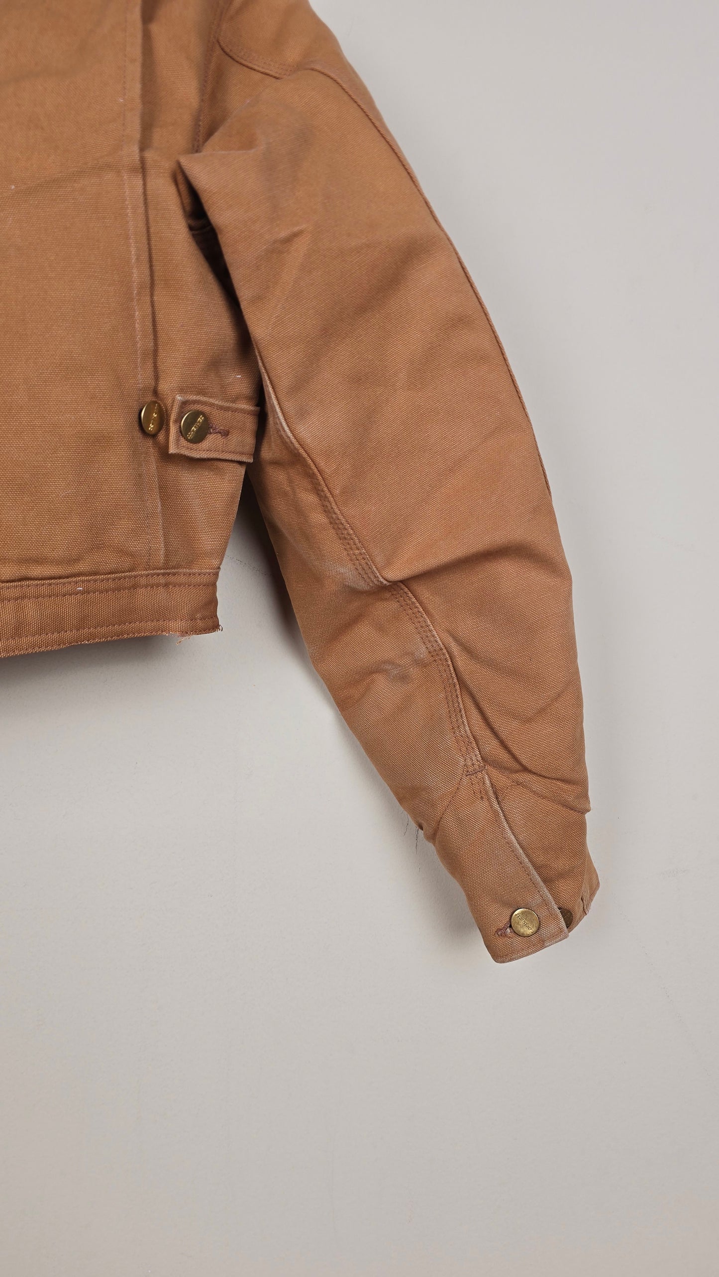 Vintage Carhartt X NY Yankees Cropped Jacket | Brown | Size M | 123