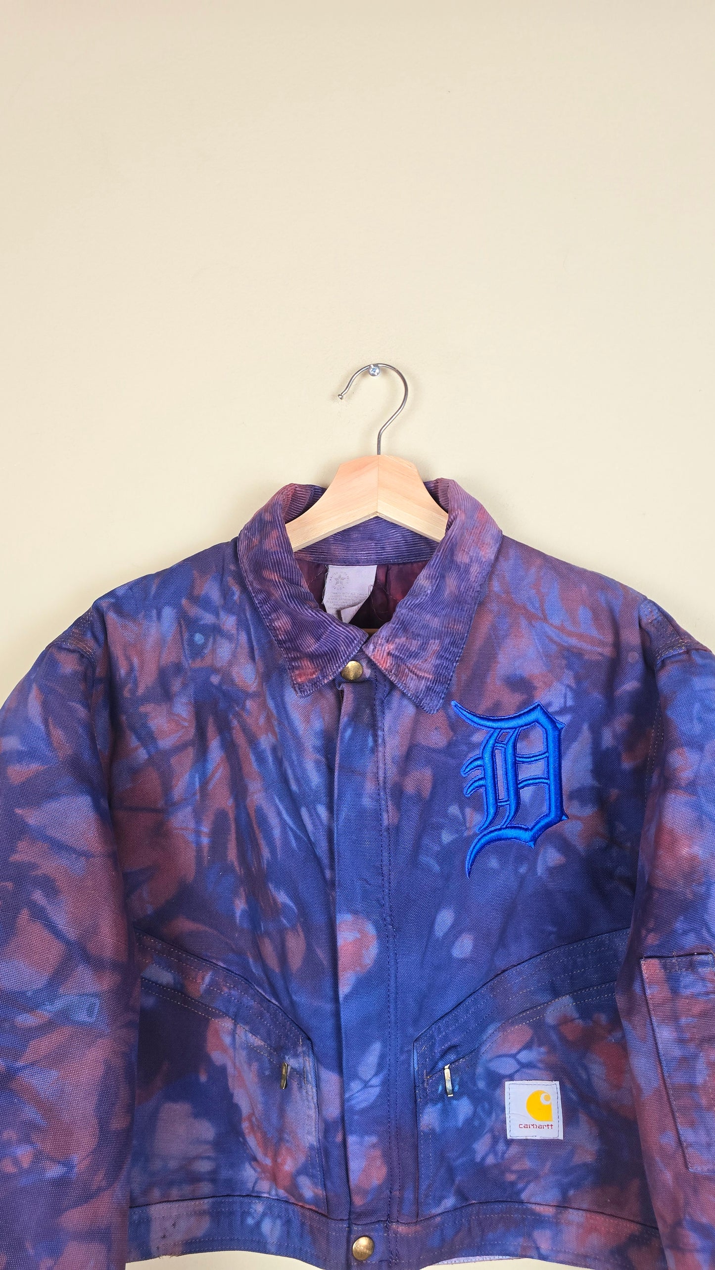 Vintage Carhartt X Detroit Cropped Jacket | Camo | Size M | 125