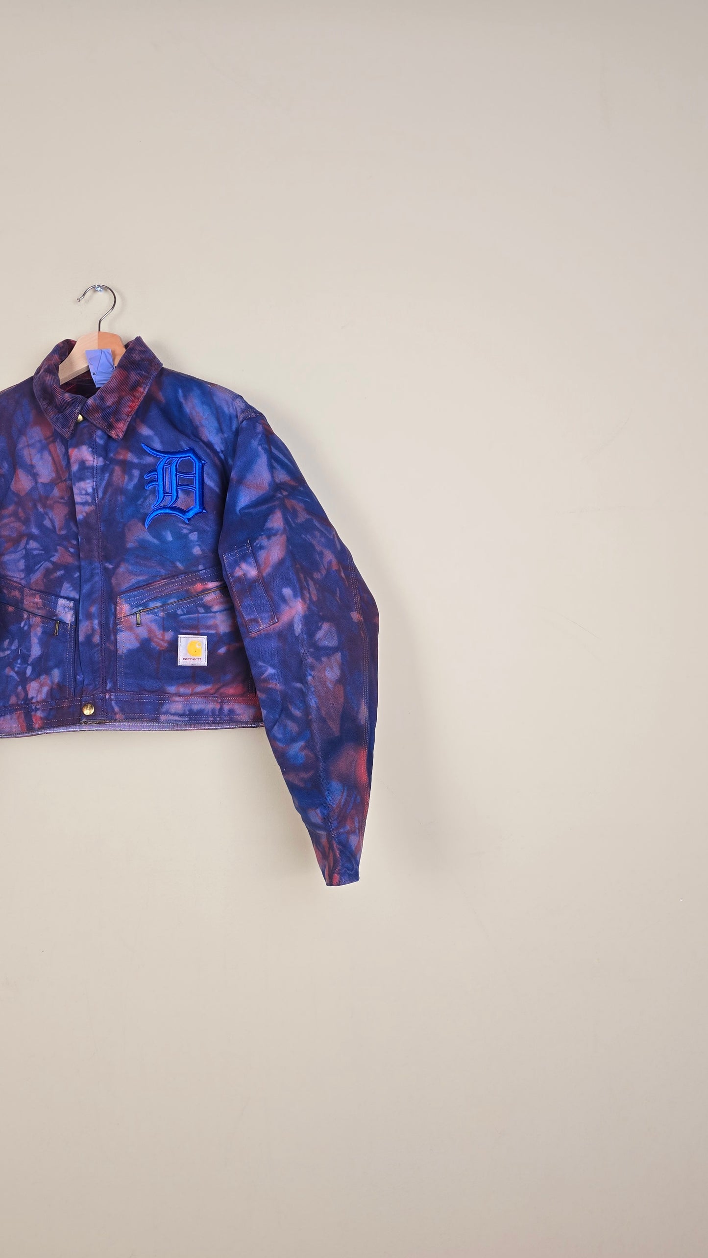 Vintage Carhartt X Detroit Cropped Jacket | Camo | Size M | 127