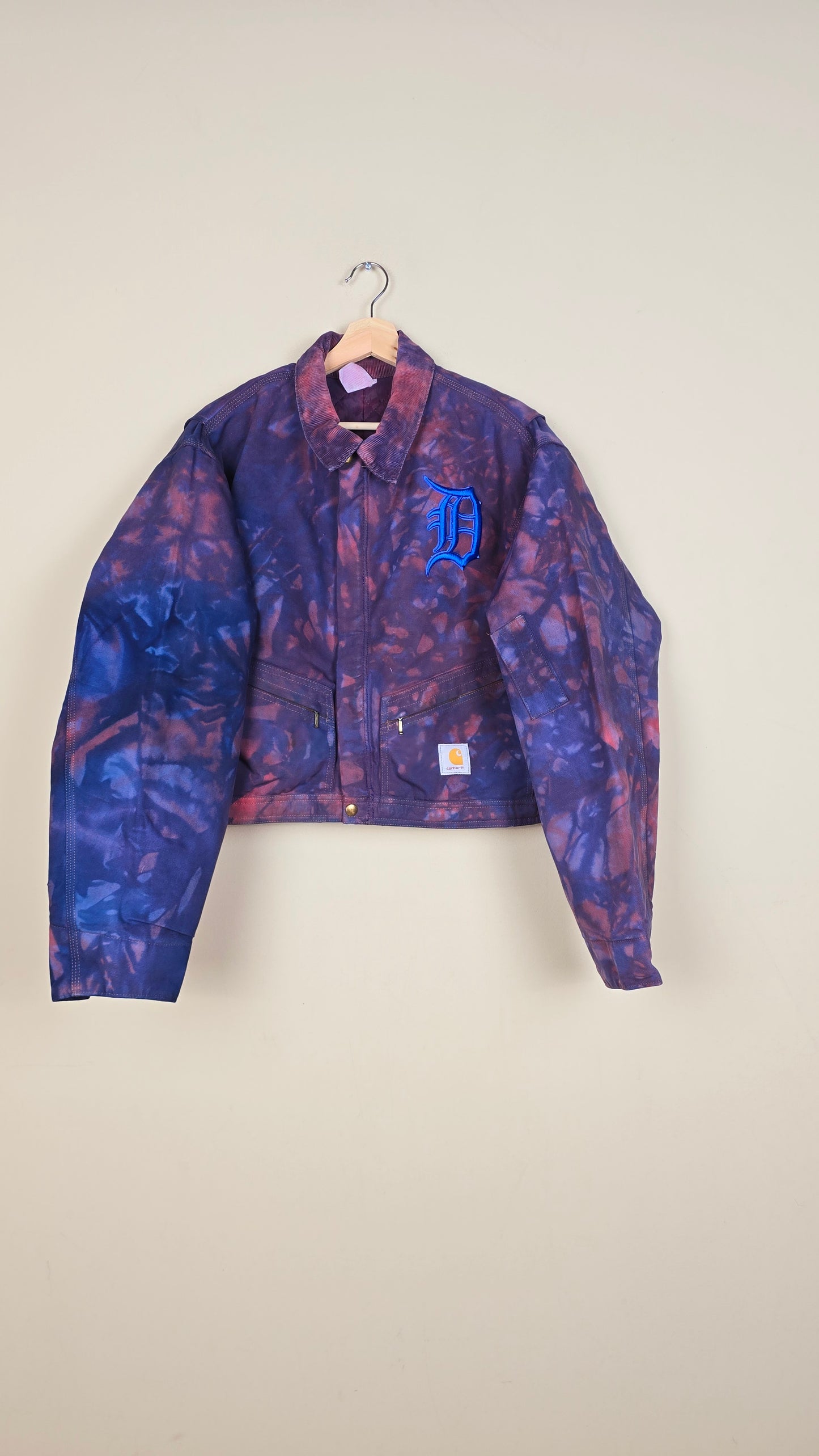 Vintage Carhartt X Detroit Cropped Jacket | Camo | Size L | 128