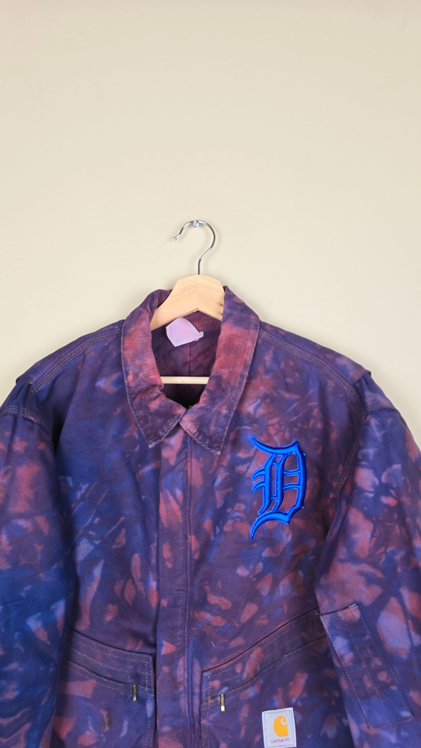 Vintage Carhartt X Detroit Cropped Jacket | Camo | Size L | 128