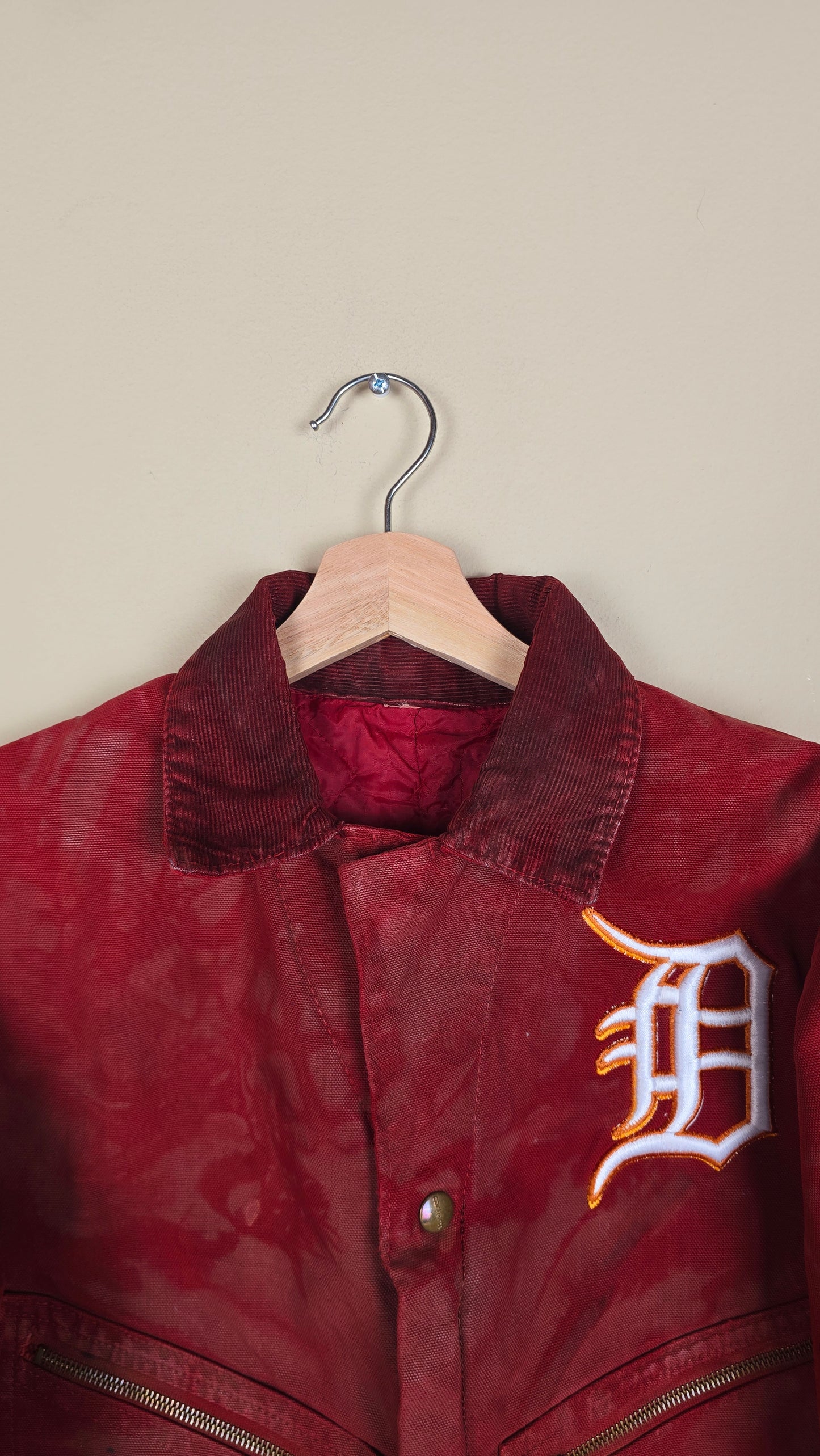 Vintage Carhartt X Detroit Cropped Jacket | Camo | Size S | 129