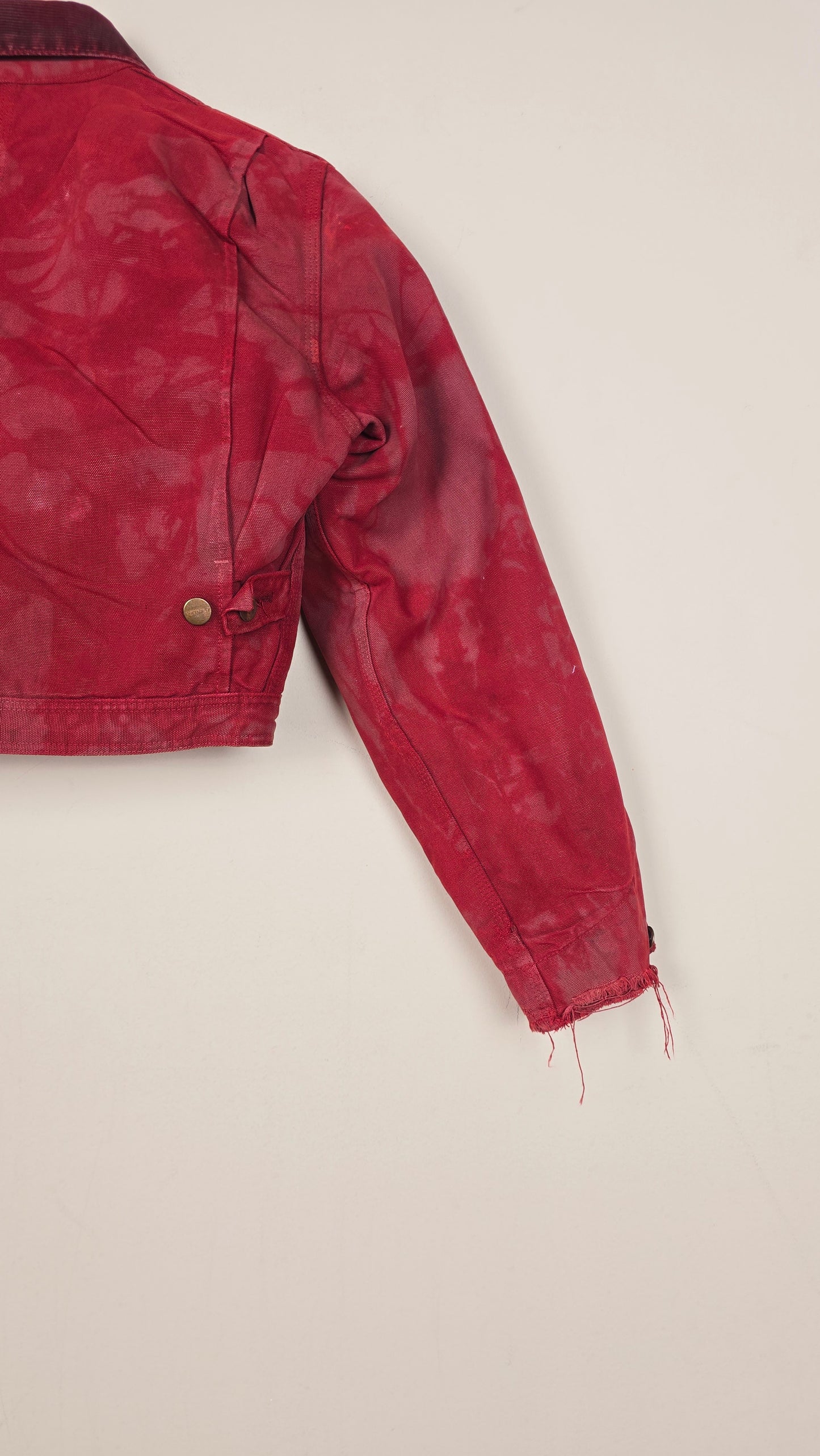 Vintage Carhartt X Detroit Cropped Jacket | Camo | Size S | 129