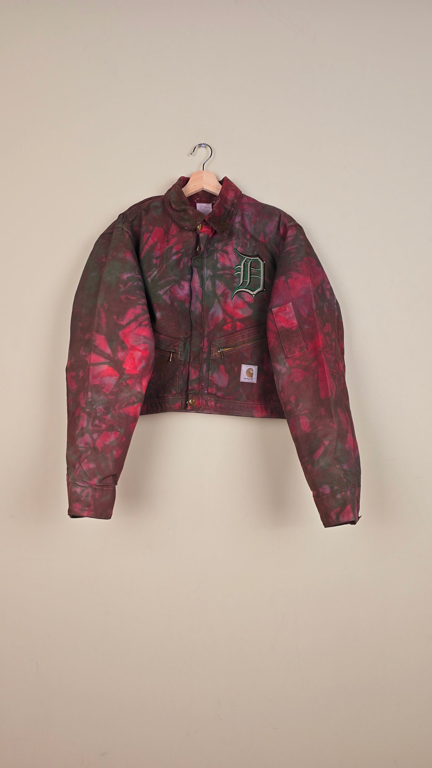 Vintage Carhartt X Detroit Cropped Jacket | Camo | Size M | 131