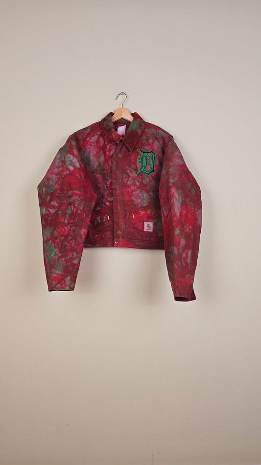 Vintage Carhartt X Detroit Cropped Jacket | Camo | Size L | 132