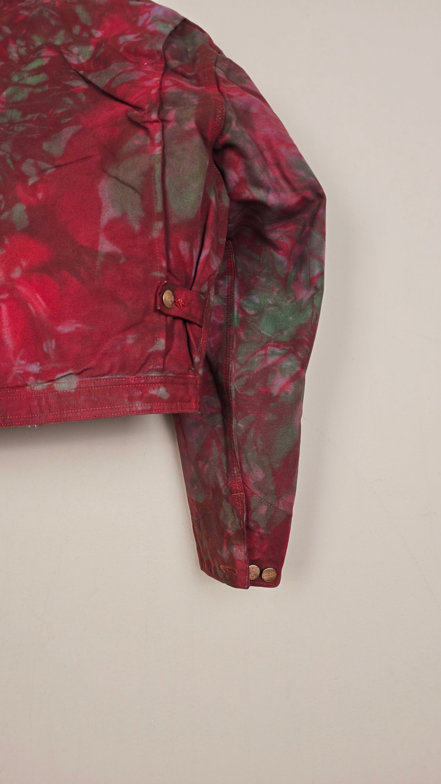 Vintage Carhartt X Detroit Cropped Jacket | Camo | Size L | 132