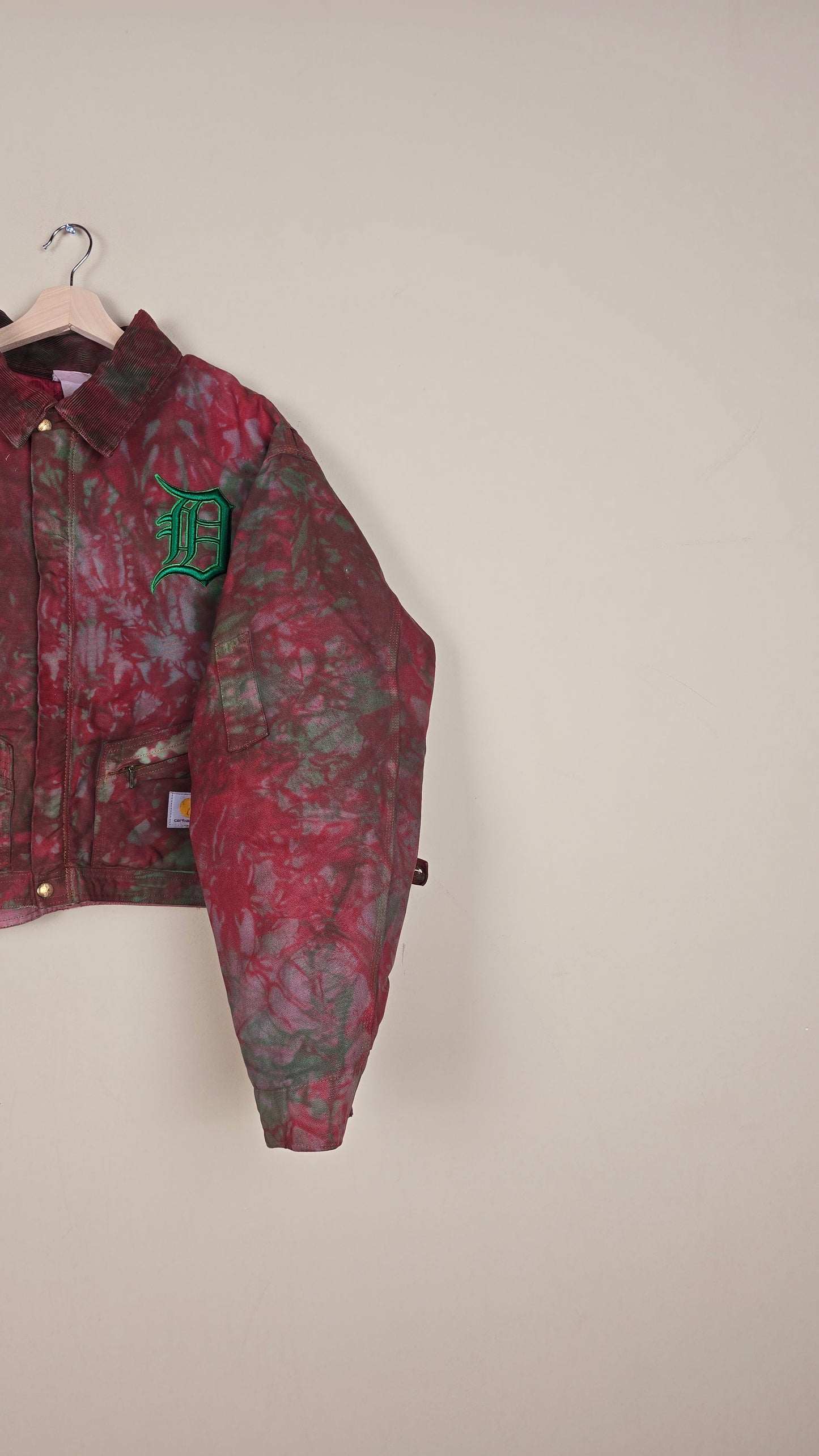 Vintage Carhartt X Detroit Cropped Jacket | Camo | Size 2XL | 134