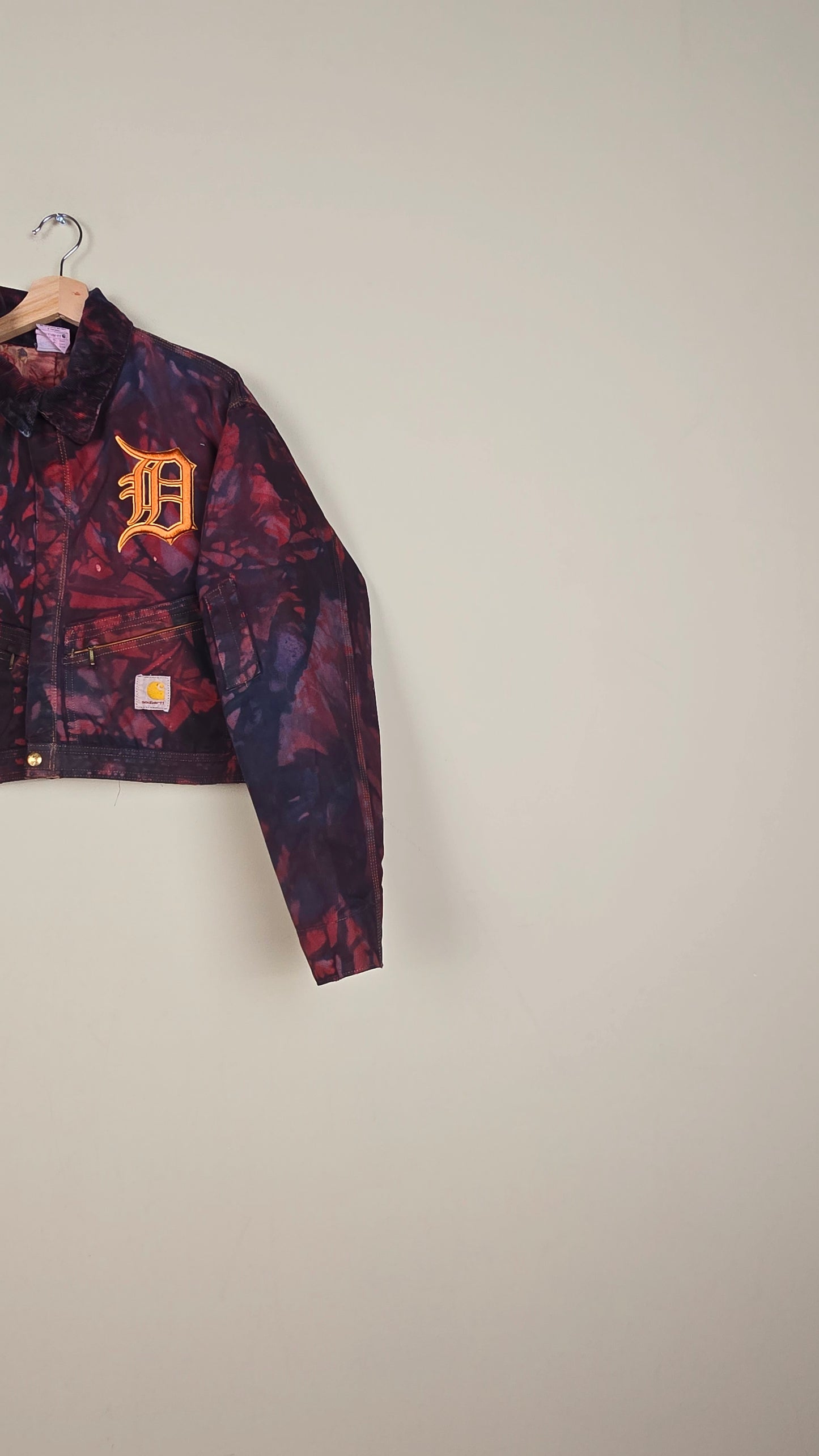 Vintage Carhartt X Detroit Cropped Jacket | Camo | Size M | 135