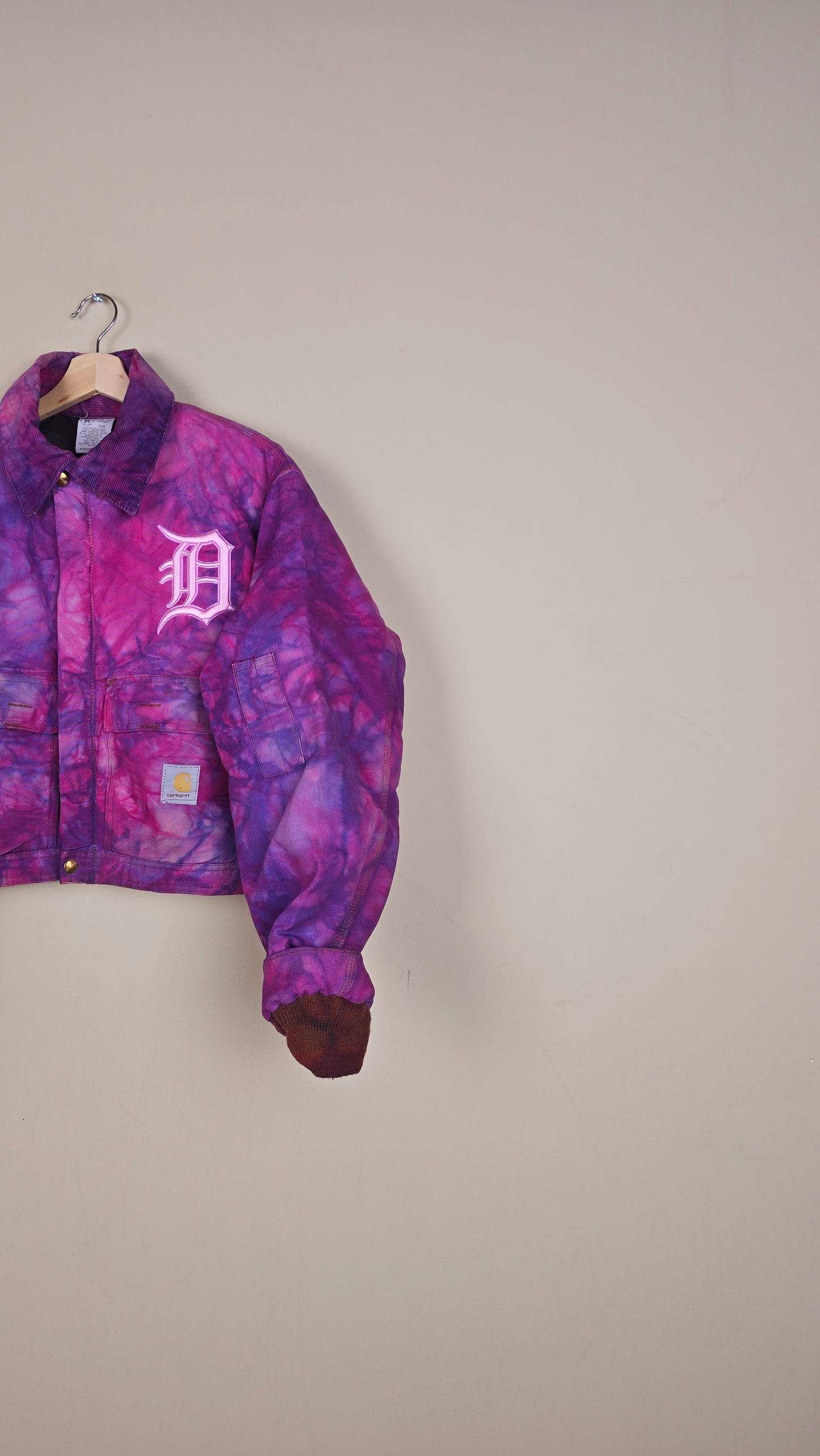 Vintage Carhartt X Detroit Cropped Jacket | Camo | Size L | 149