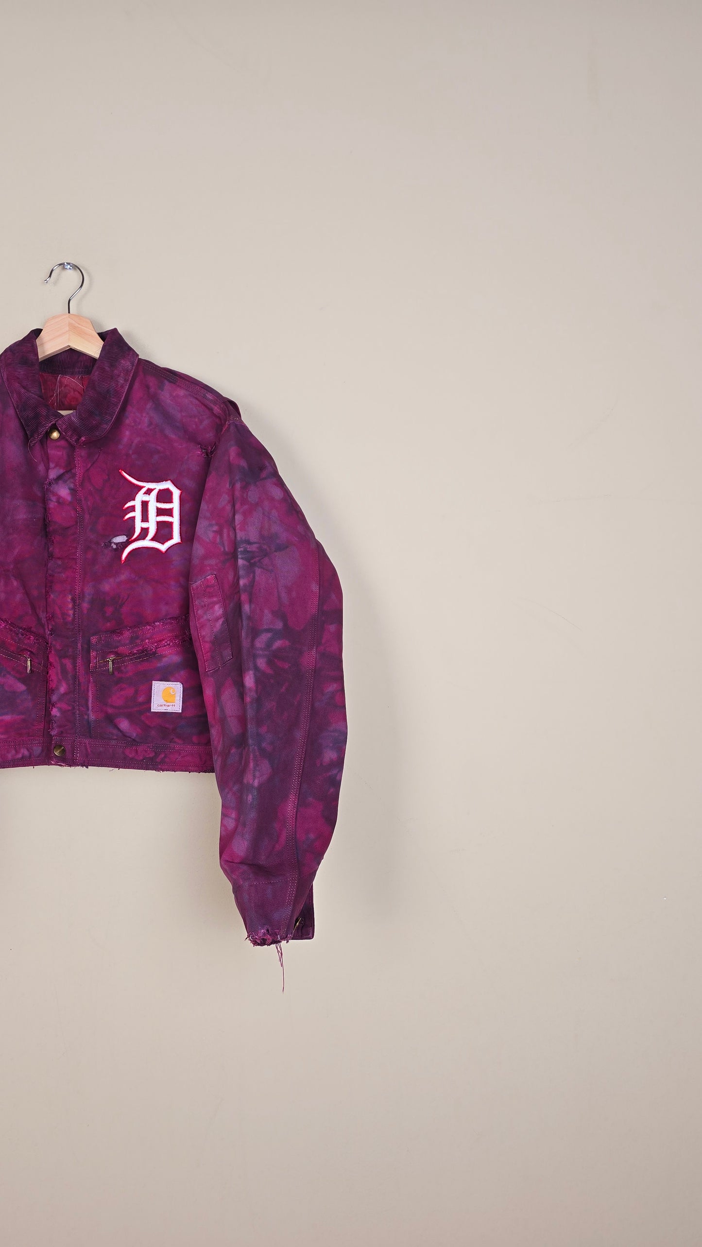 Vintage Carhartt X Detroit Cropped Jacket | Camo | Size L | 150