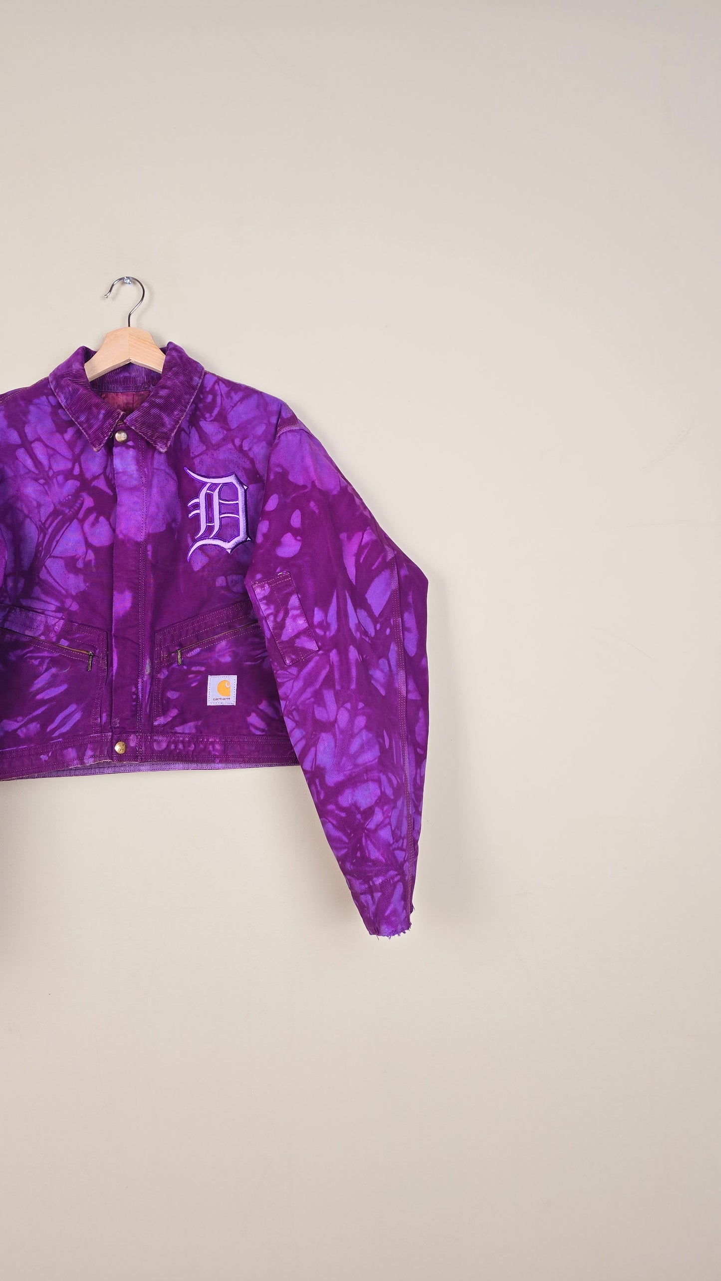 Vintage Carhartt X Detroit Cropped Jacket | Camo | Size M | 151