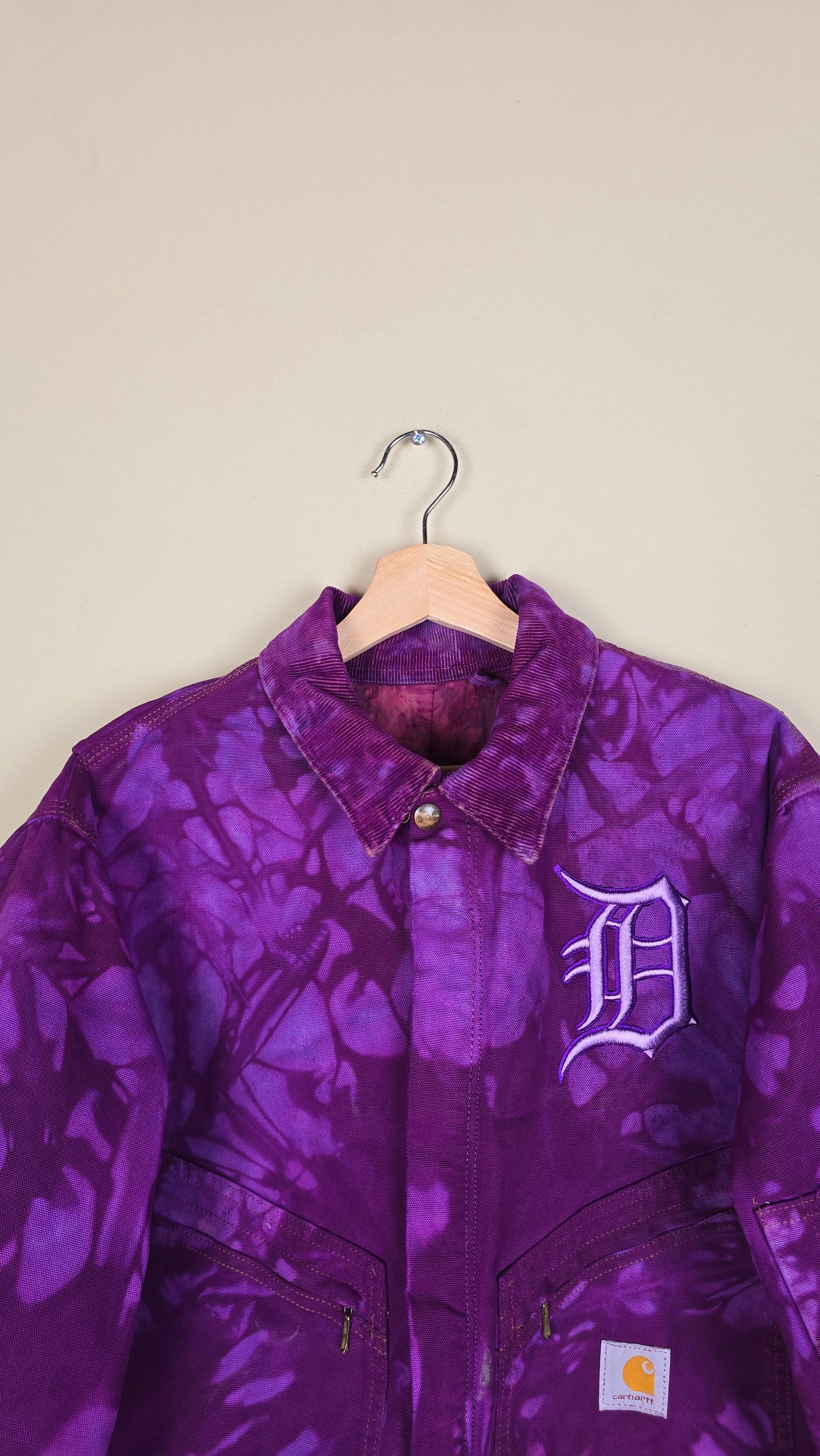 Vintage Carhartt X Detroit Cropped Jacket | Camo | Size M | 151