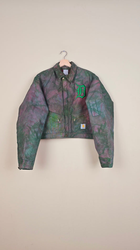 Vintage Carhartt X Detroit Cropped Jacket | Camo | Size M | 152
