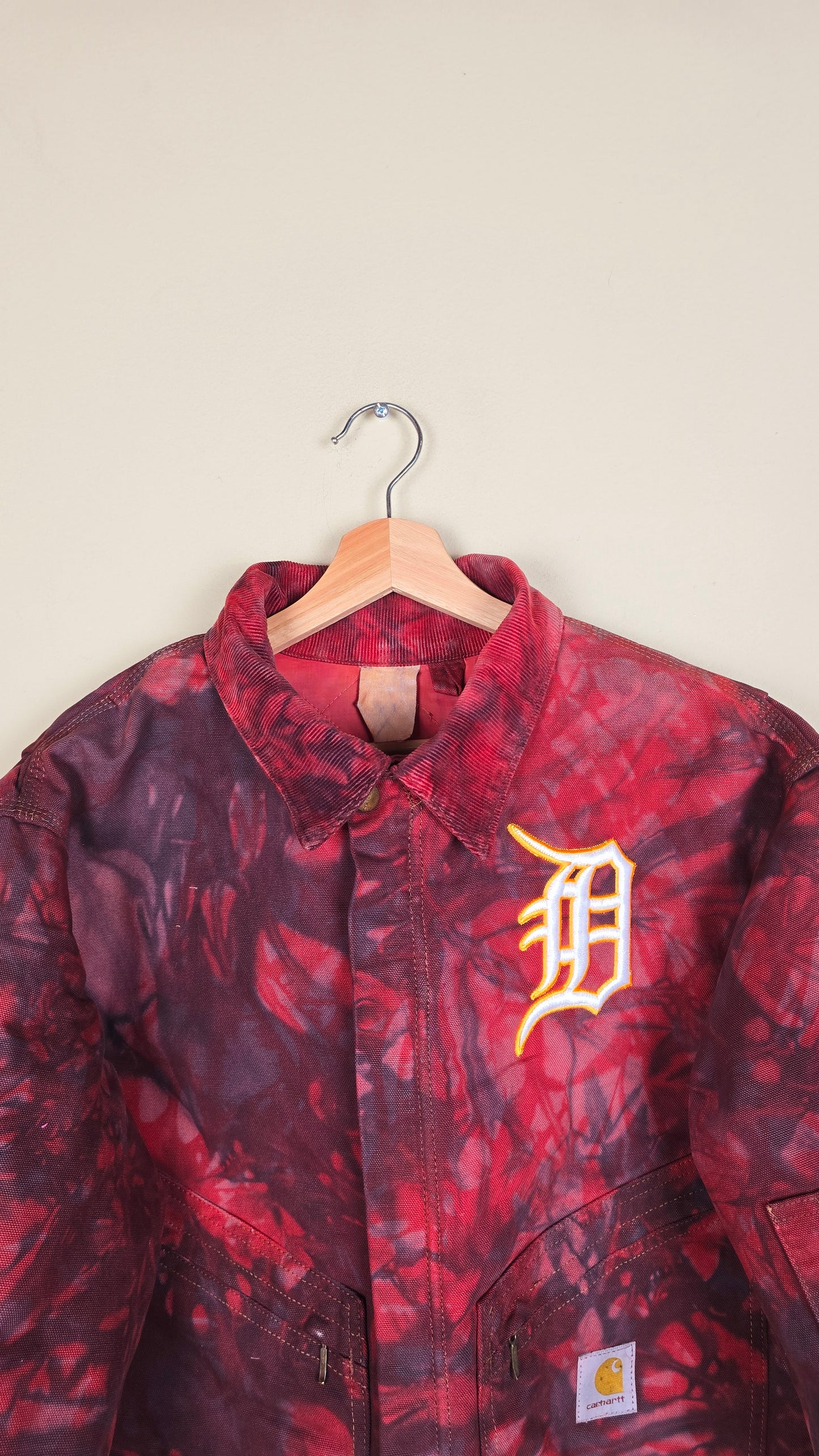 Vintage Carhartt X Detroit Cropped Jacket | Camo | Size L | 156