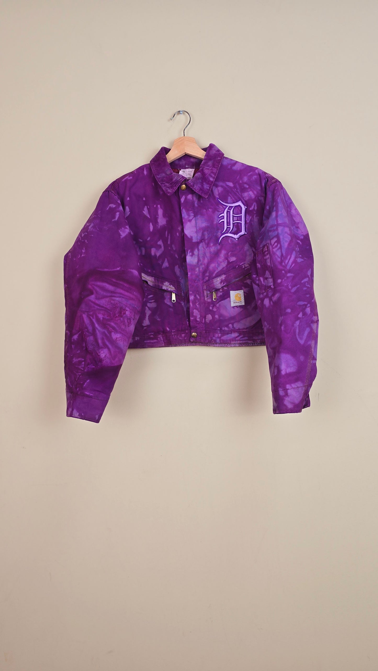 Vintage Carhartt X Detroit Cropped Jacket | Camo | Size M | 167