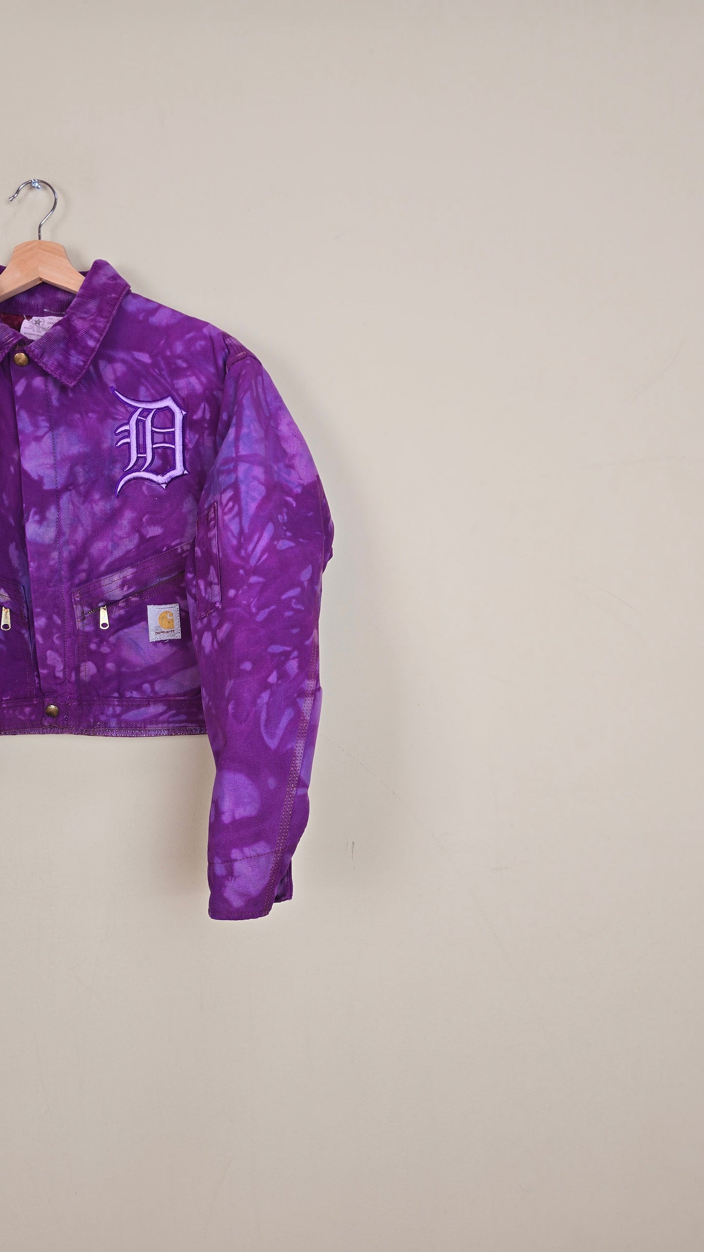 Vintage Carhartt X Detroit Cropped Jacket | Camo | Size M | 167
