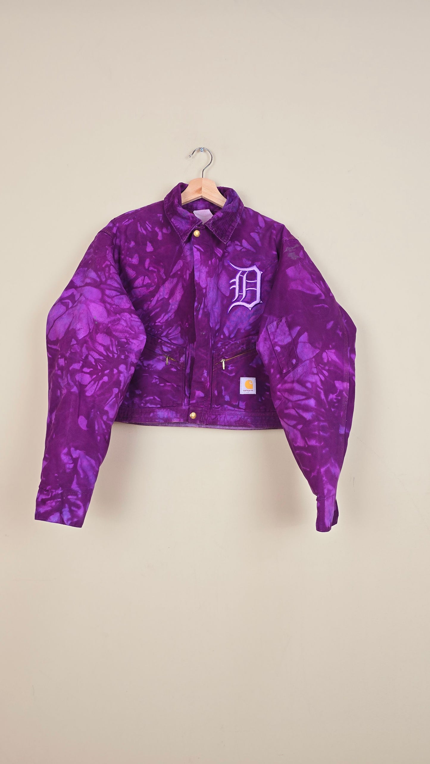 Vintage Carhartt X Detroit Cropped Jacket | Camo | Size M | 168