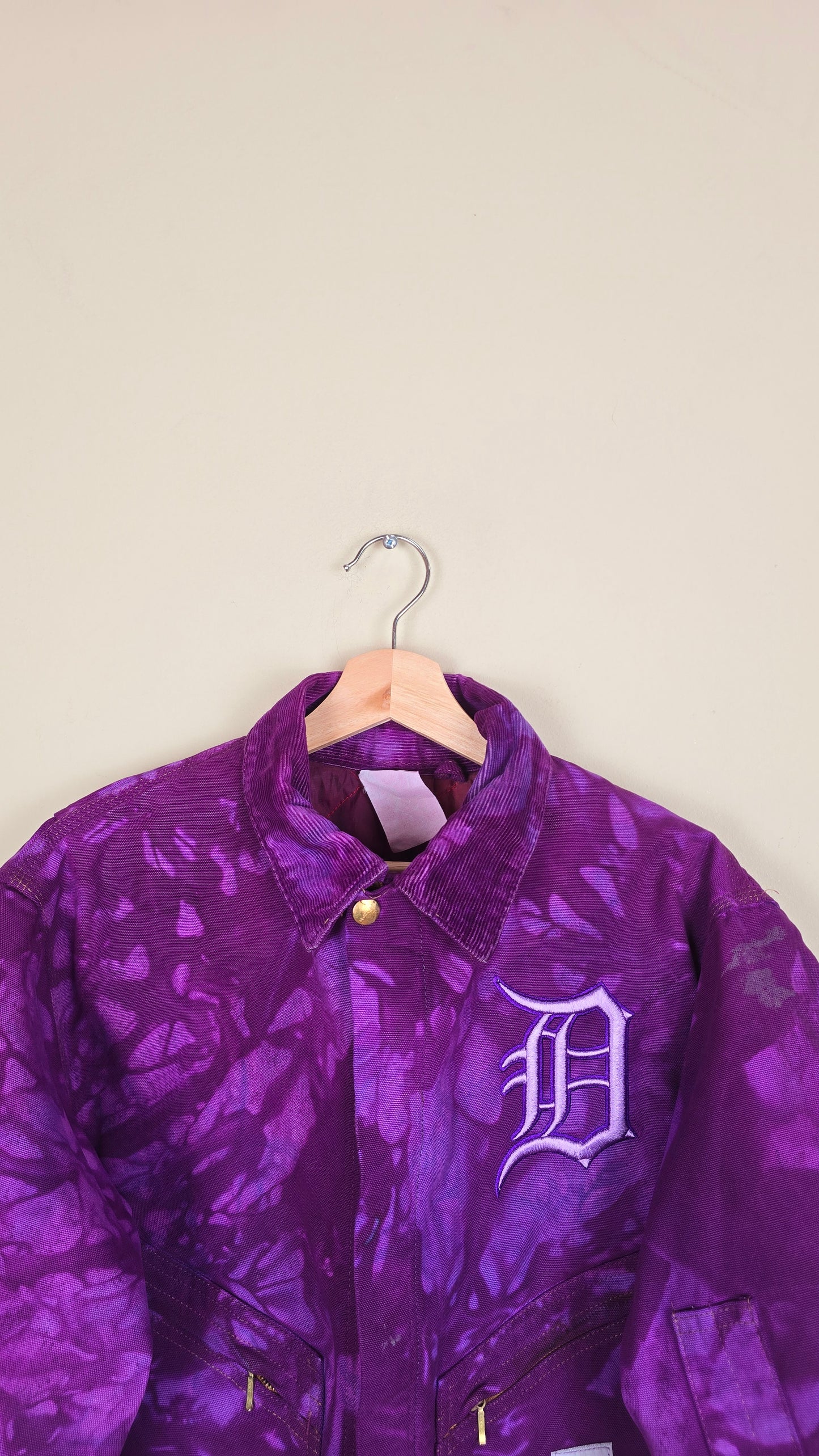 Vintage Carhartt X Detroit Cropped Jacket | Camo | Size M | 168