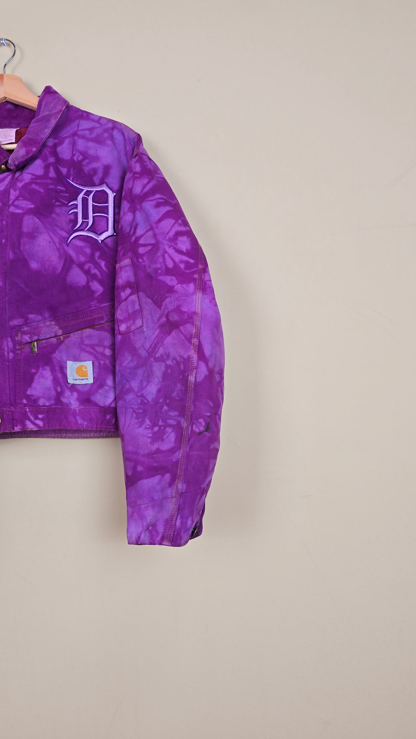 Vintage Carhartt X Detroit Cropped Jacket | Camo | Size XL | 169