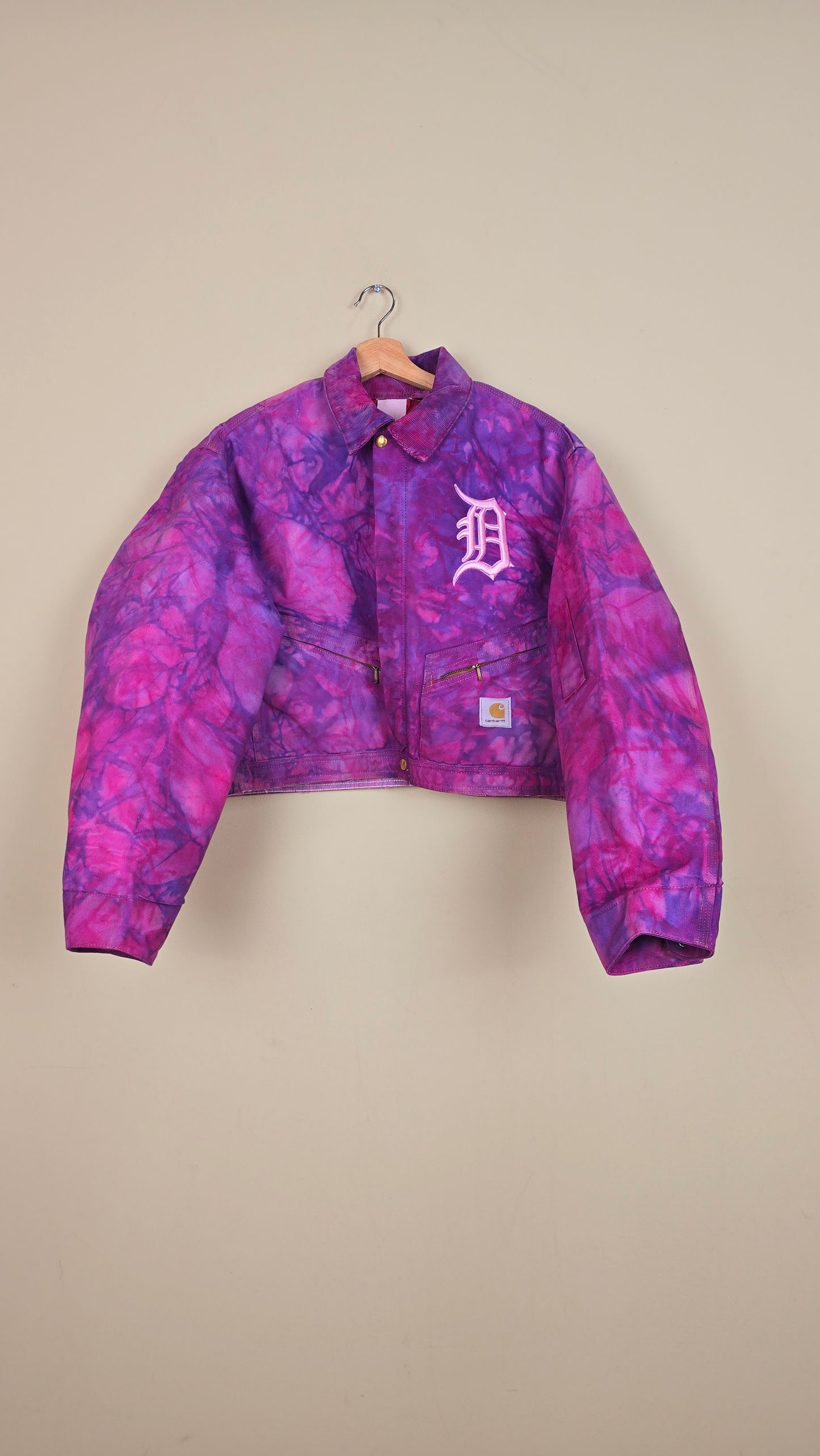 Vintage Carhartt X Detroit Cropped Jacket | Camo | Size L | 170