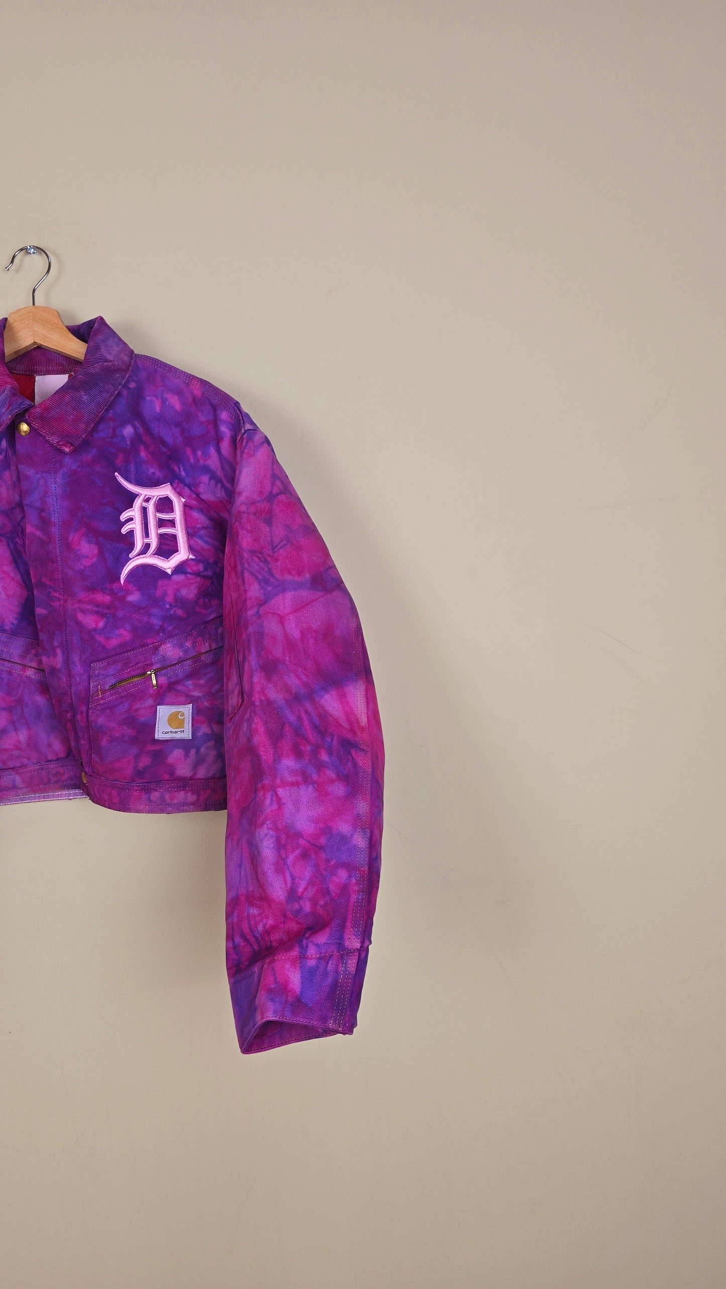 Vintage Carhartt X Detroit Cropped Jacket | Camo | Size L | 170