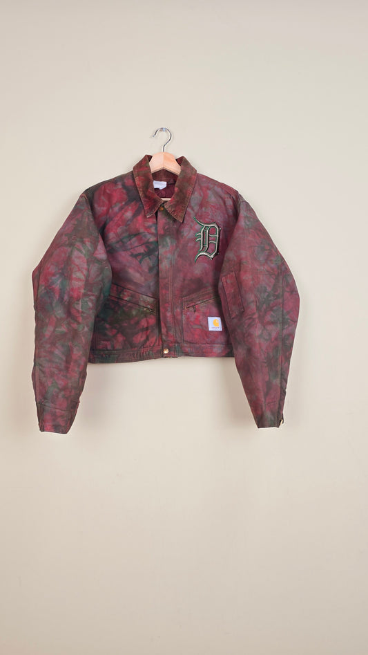 Vintage Carhartt X Detroit Cropped Jacket | Camo | Size M | 172