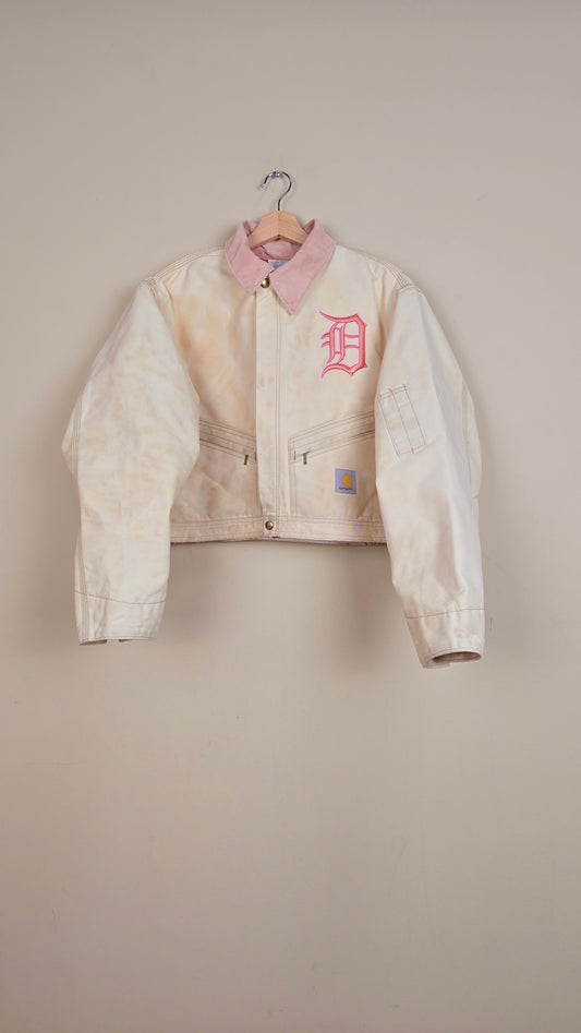 Vintage Carhartt X Detroit Cropped Jacket | Beige | Size L | 174