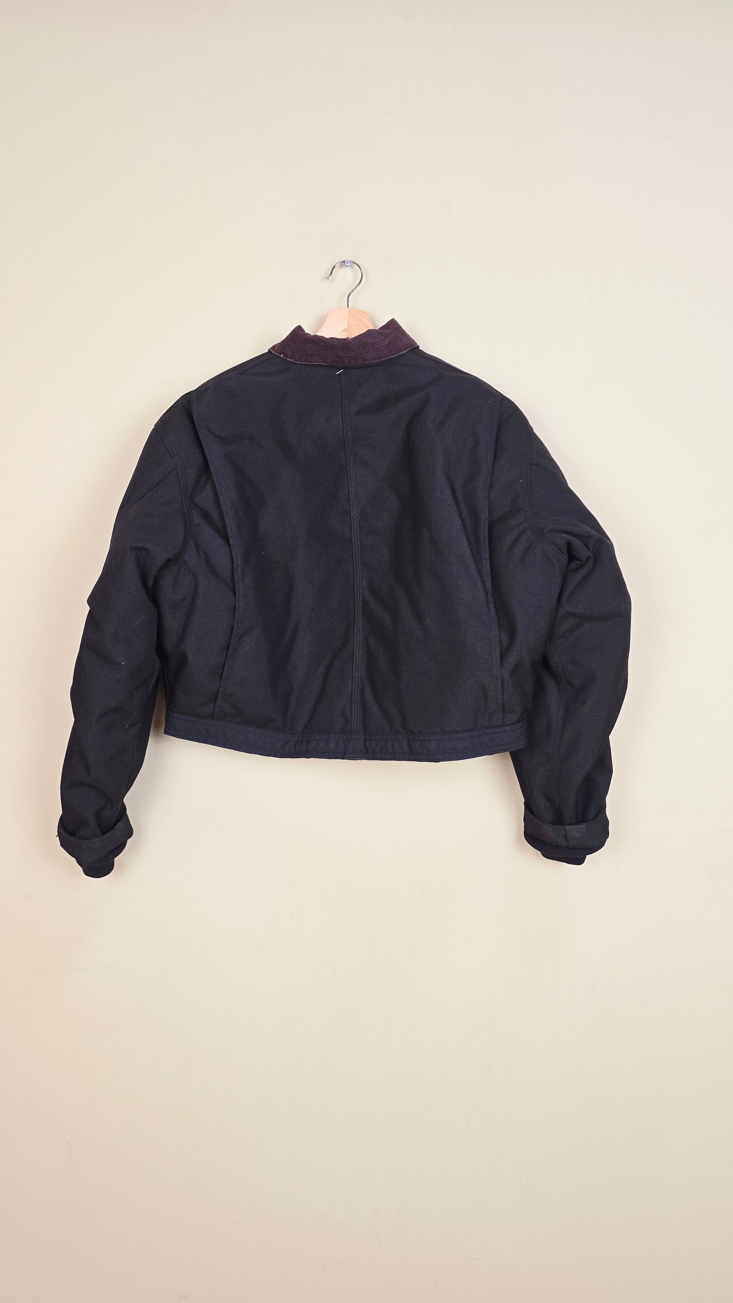 Vintage Carhartt X NY Yankees Cropped Jacket | Black | Size M/L | 176