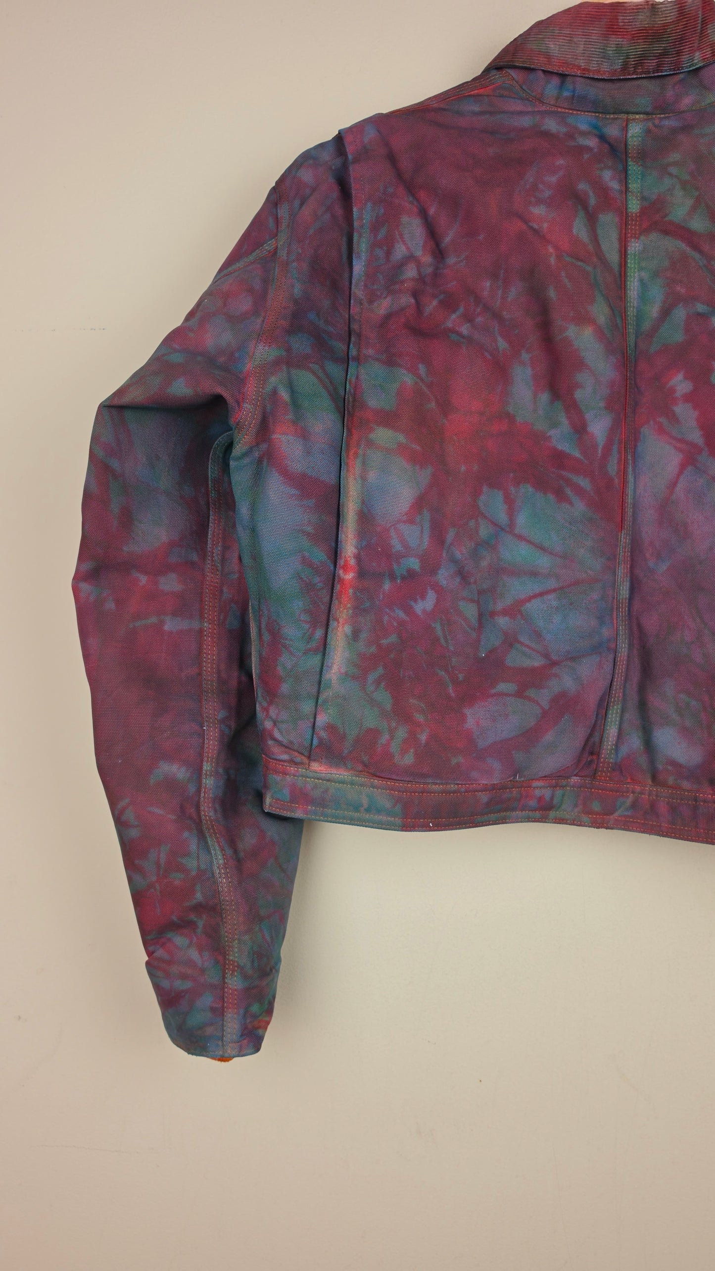 Vintage Carhartt X Detroit Cropped Jacket | Camo Green | Size XL | AU04