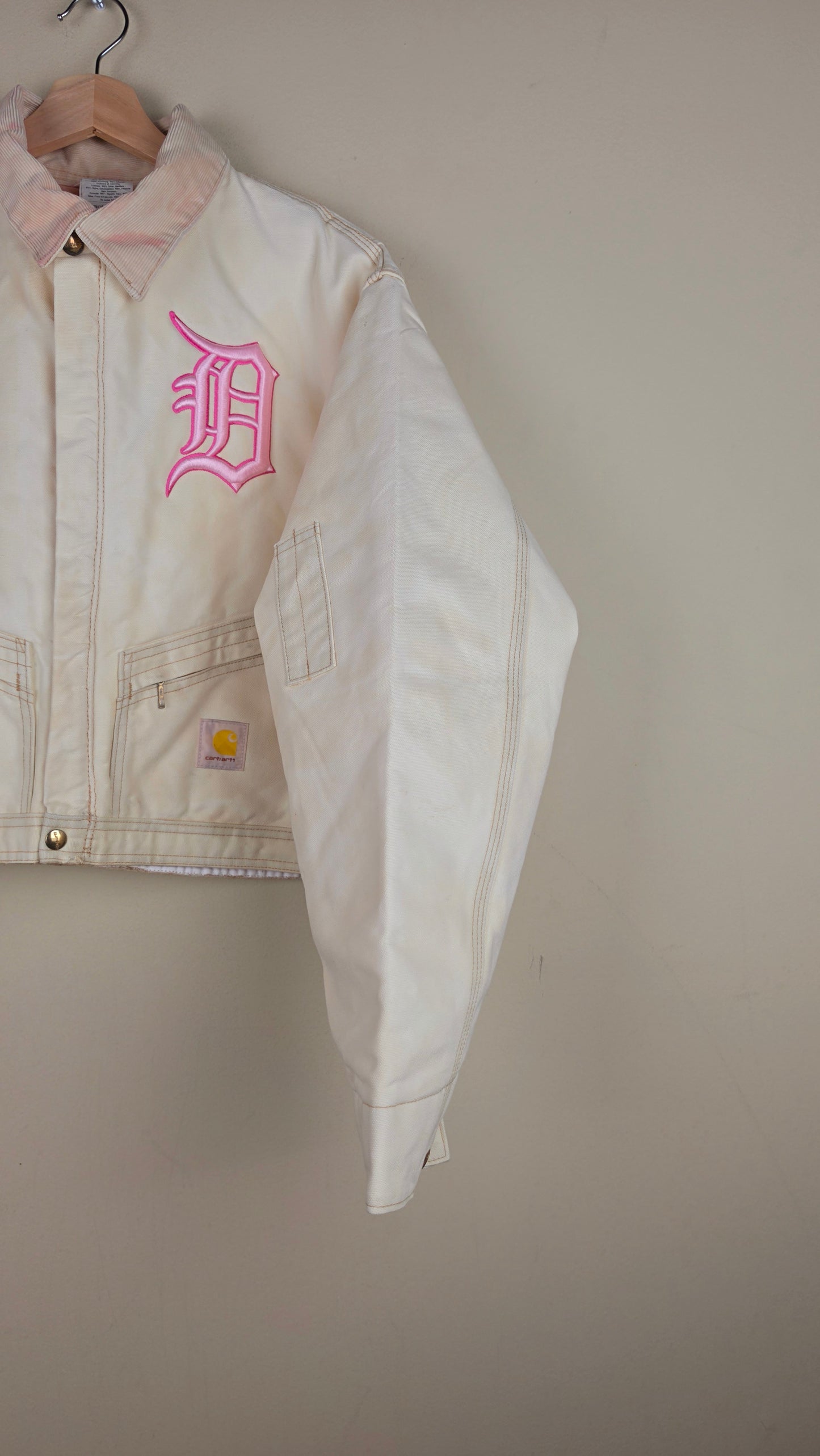 Vintage Carhartt X Detroit Cropped Jacket | Pastel | Size 2XL | AU06