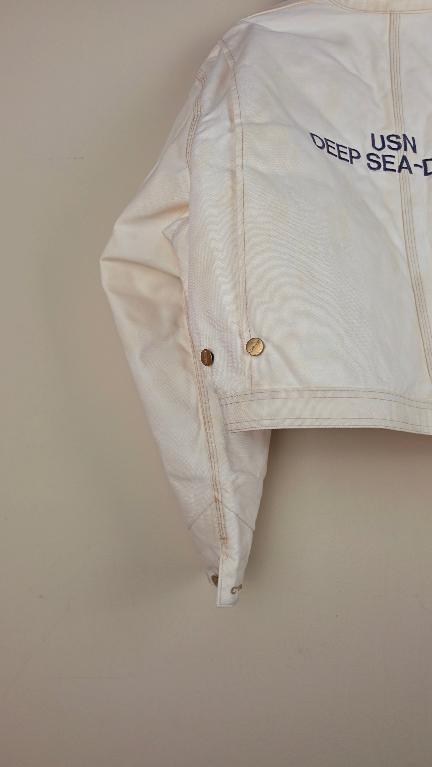 Vintage Carhartt X Detroit Cropped Jacket | Pastel | Size 2XL | AU06