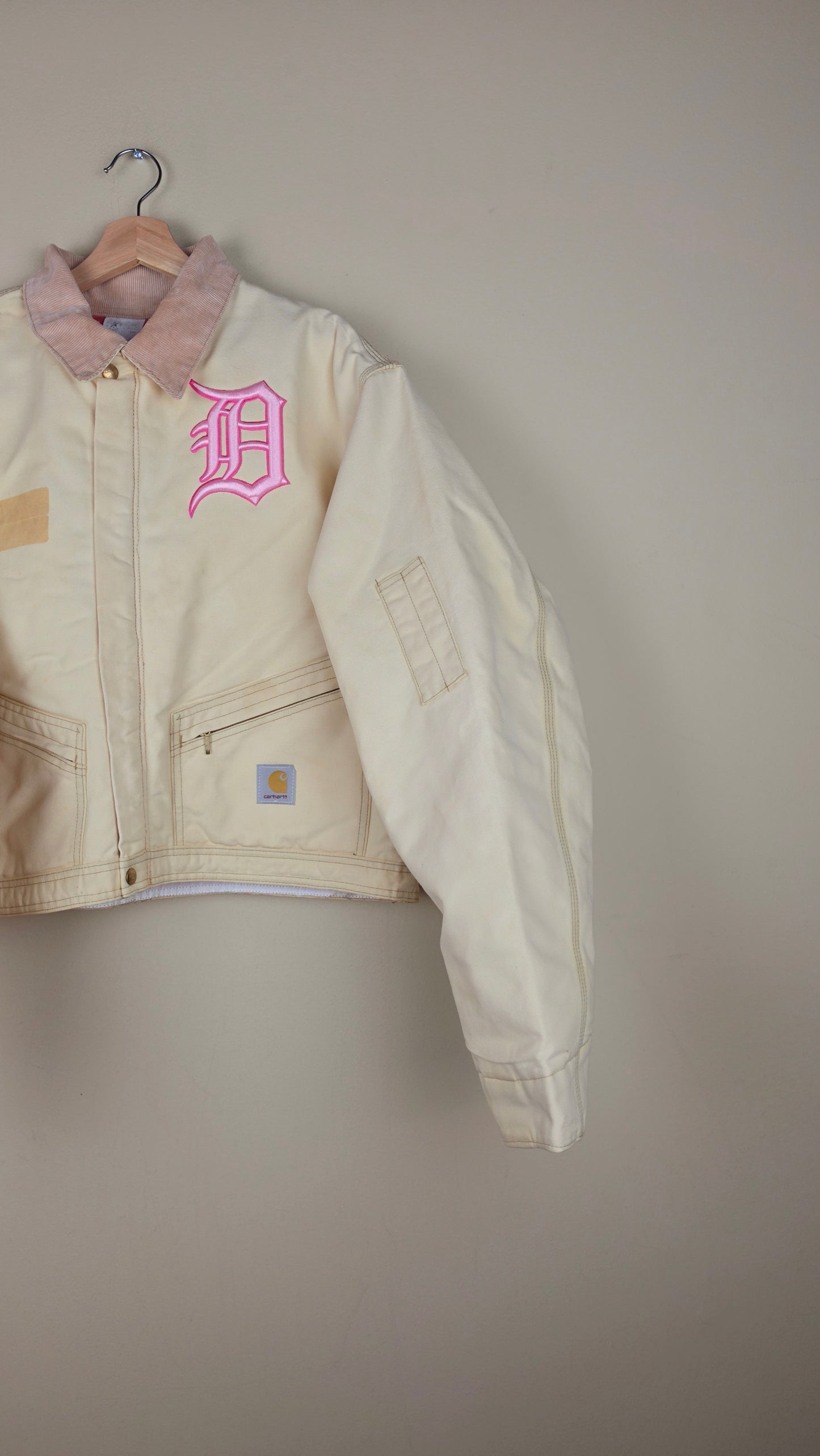 Vintage Carhartt X Detroit Cropped Jacket | Pastel | Size 2XL | AU10