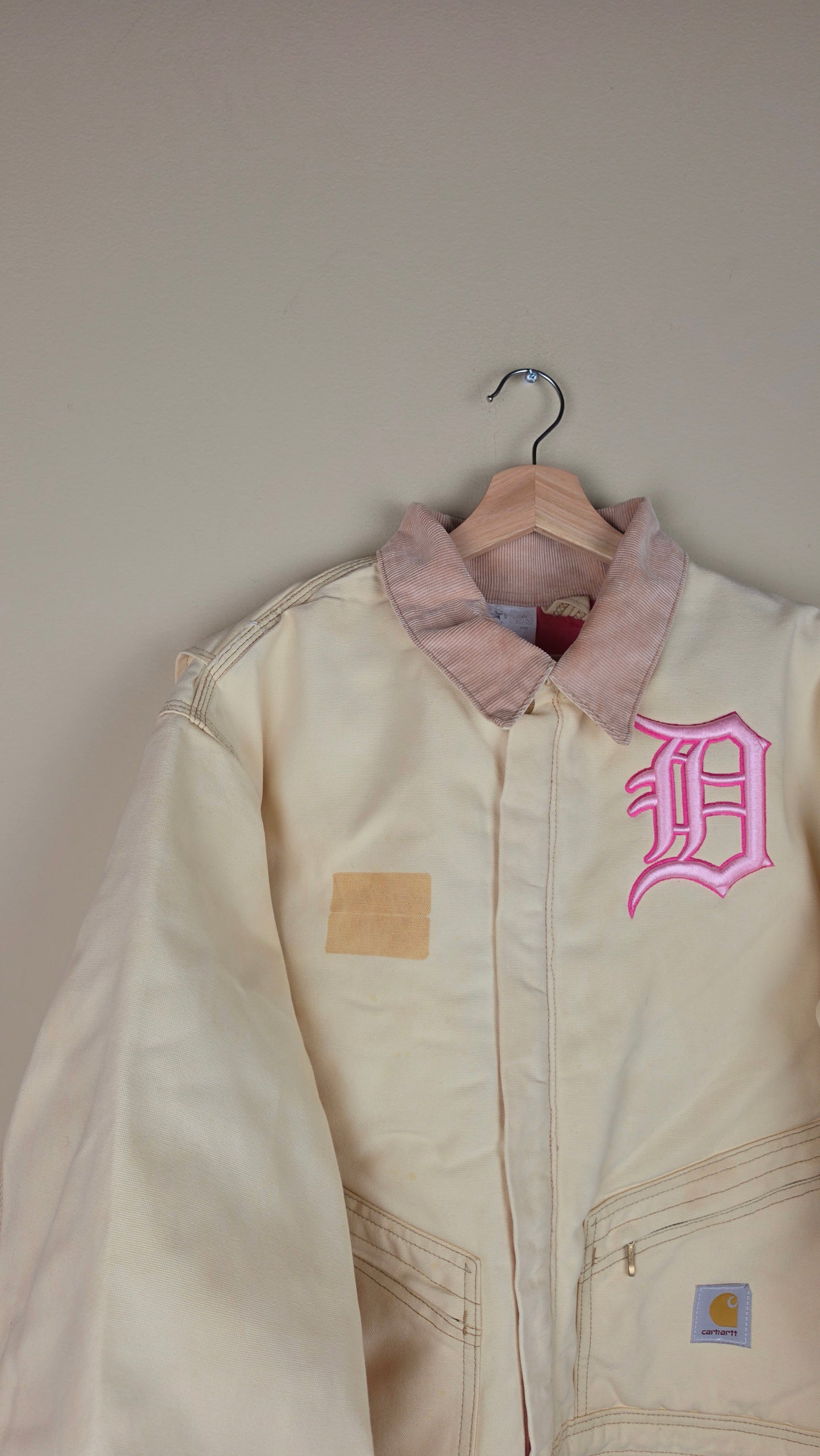 Vintage Carhartt X Detroit Cropped Jacket | Pastel | Size 2XL | AU10