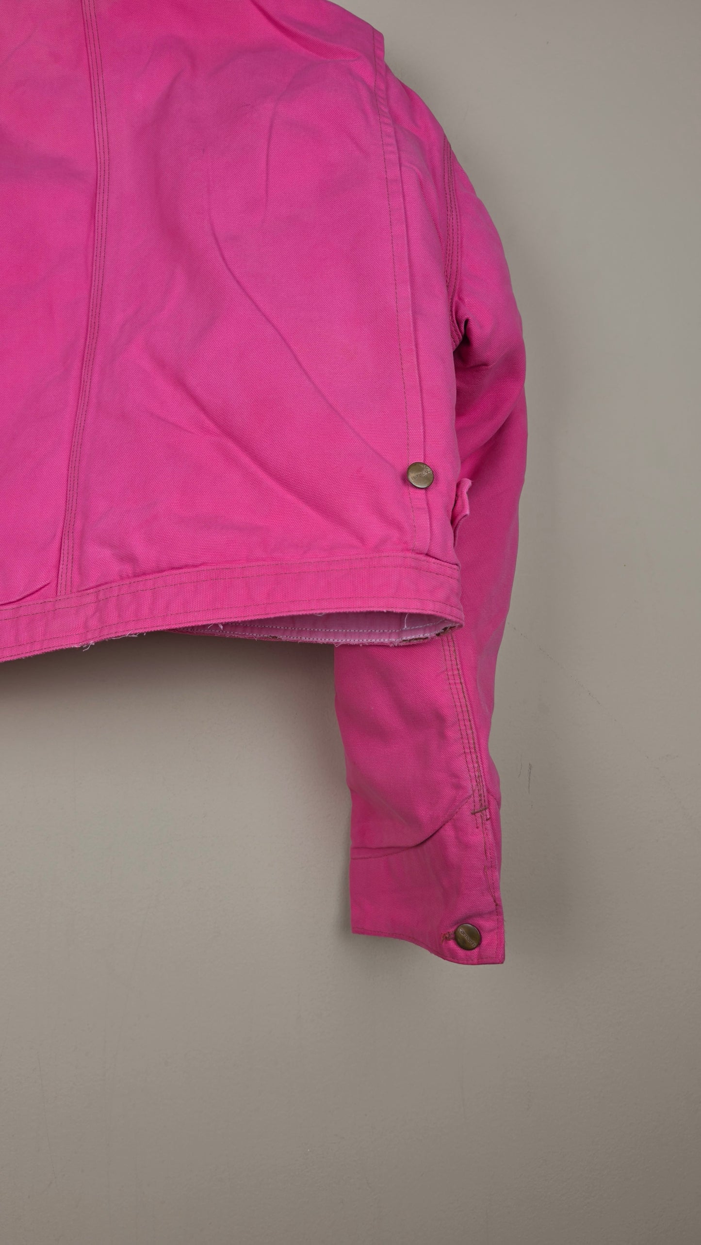 Vintage Carhartt X Detroit Cropped Jacket | Pink | Size XL | AU11