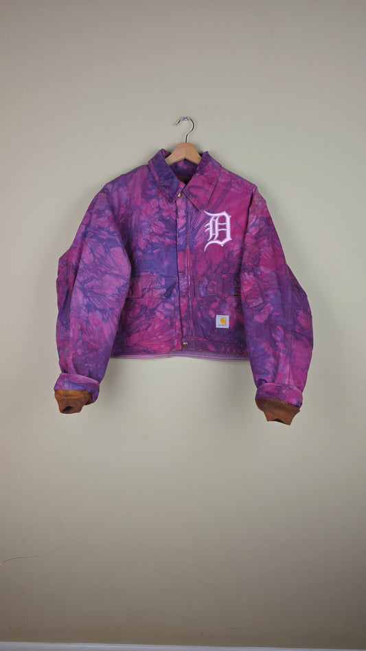 Vintage Carhartt X Detroit Cropped Jacket | Cotton Candy | Size XL| AU16