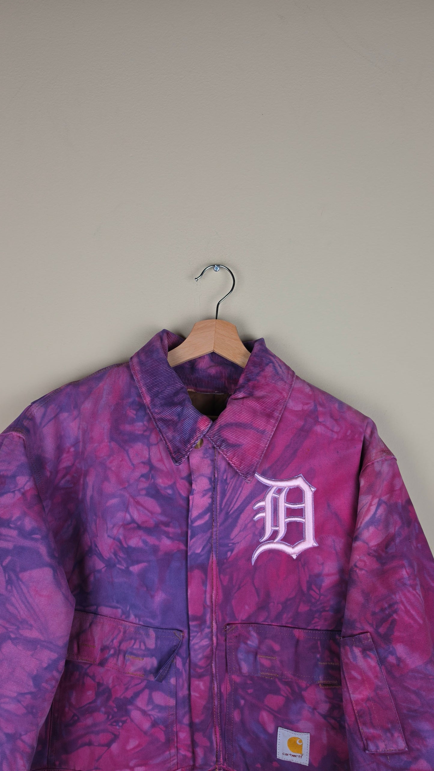 Vintage Carhartt X Detroit Cropped Jacket | Cotton Candy | Size XL| AU16