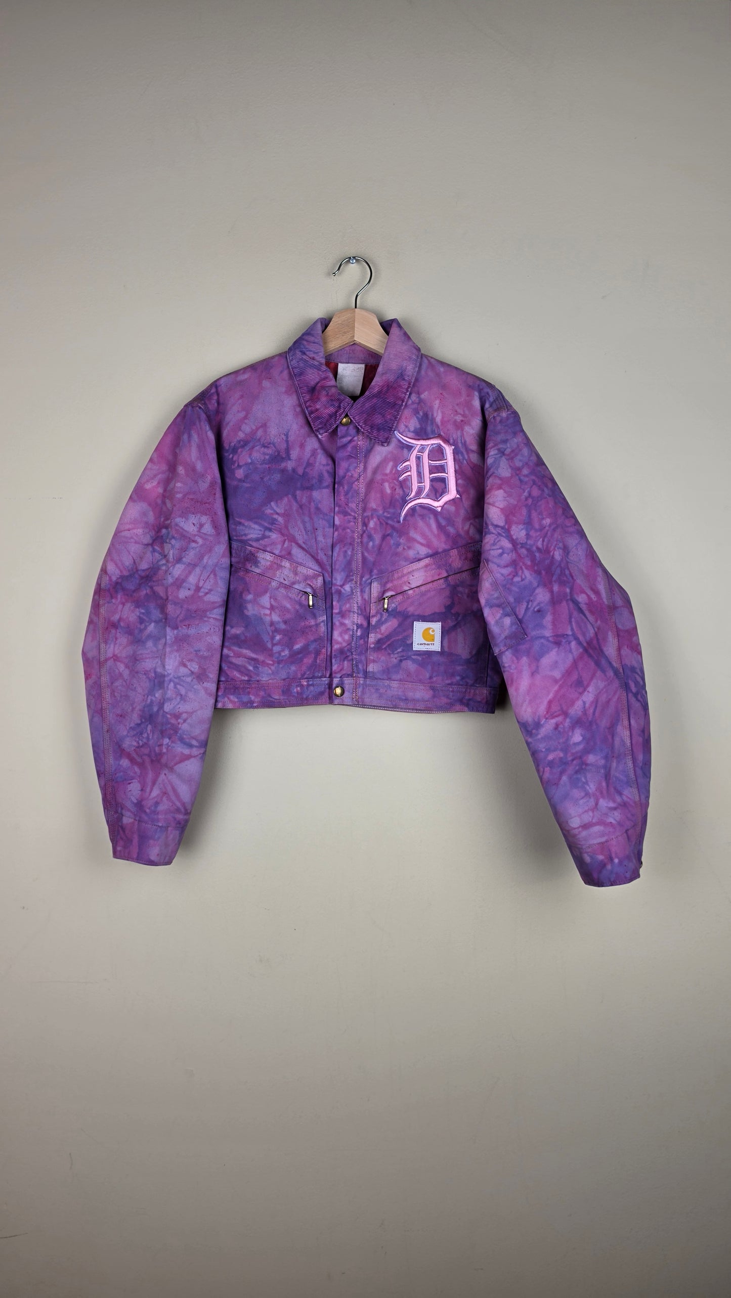 Vintage Carhartt X Detroit Cropped Jacket | Cotton Candy | Size S | AU17