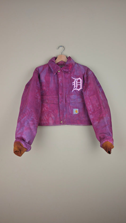 Vintage Carhartt X Detroit Cropped Jacket | Cotton Candy | Size S | AU18